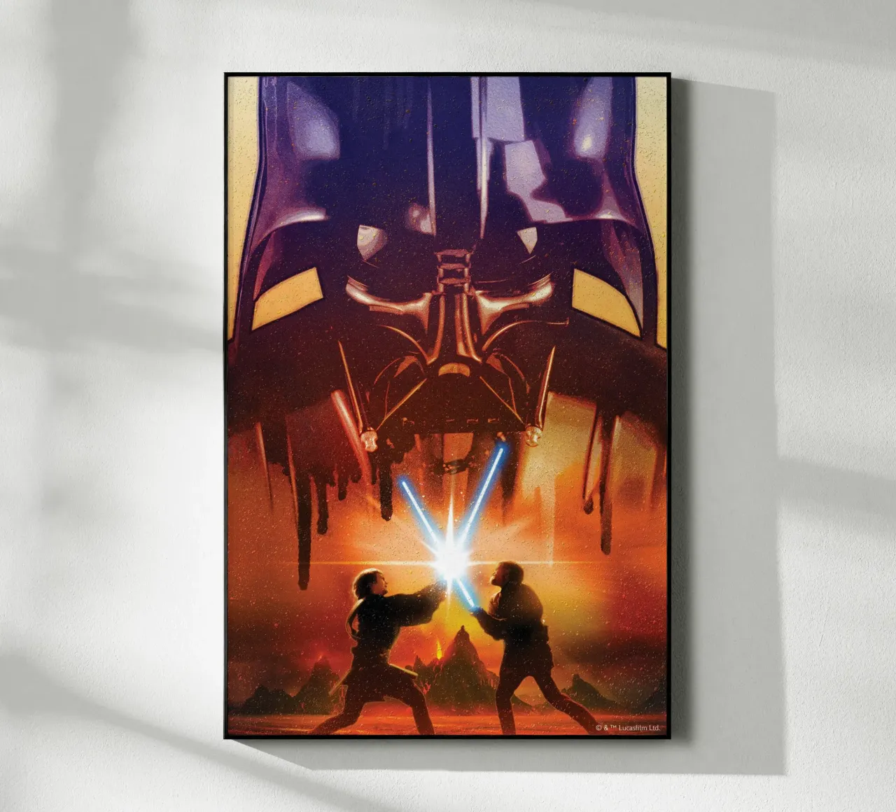 ANAKIN vs. OBI-WAN Acryl-Glas von Star Wars