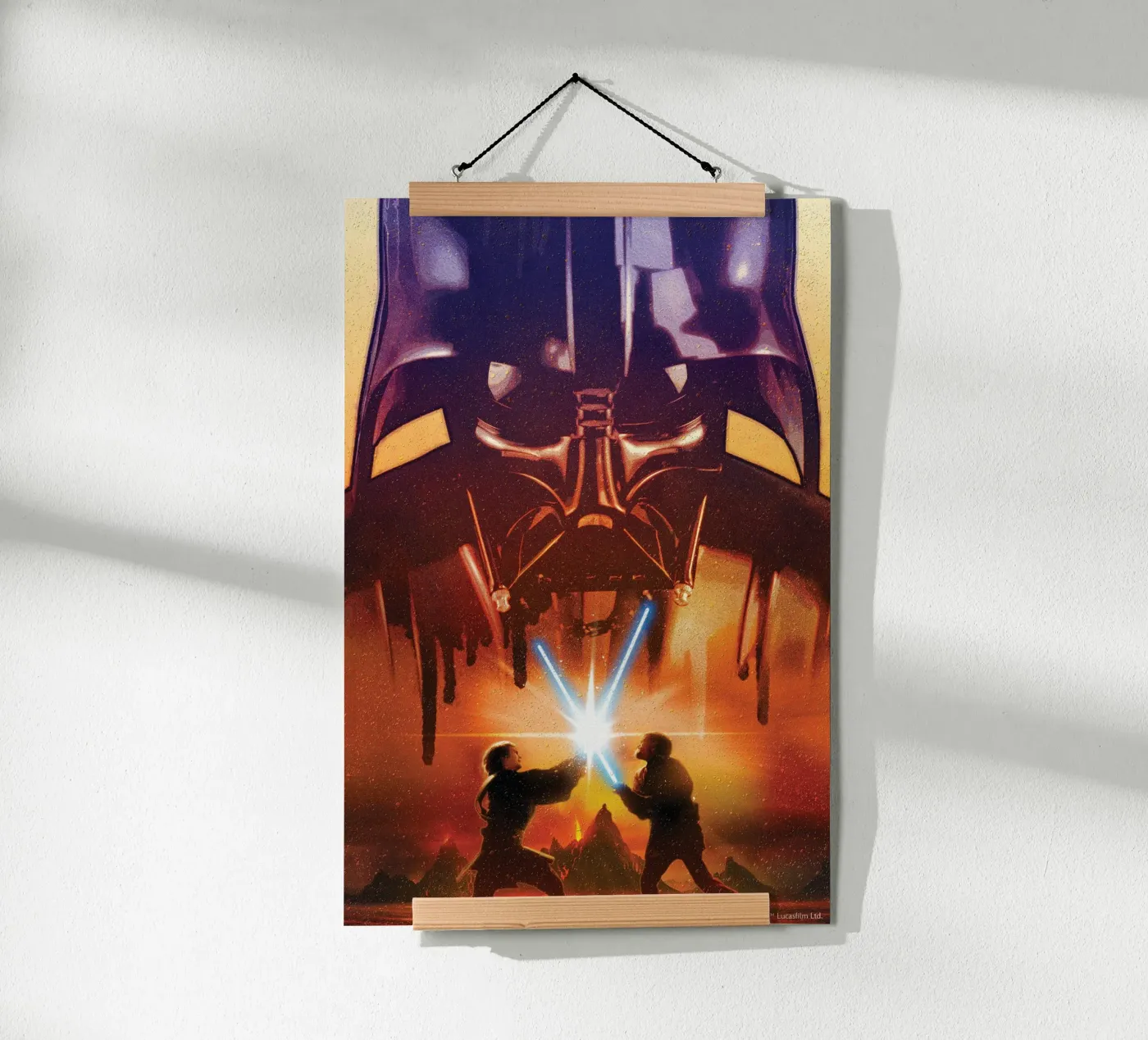 ANAKIN vs. OBI-WAN poster da Star Wars