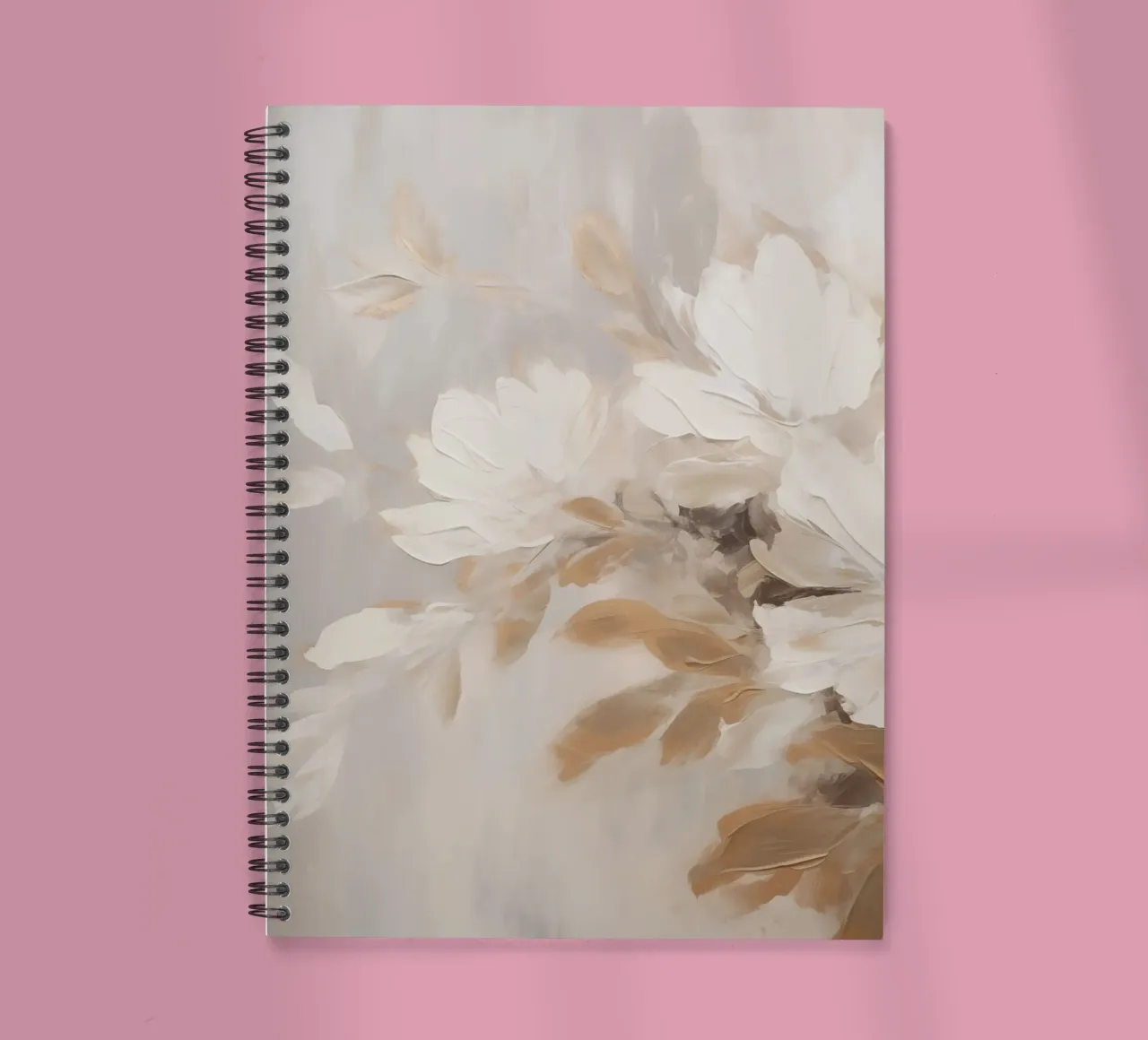 Boho Artistic 3 Texture 3 spiral notebook by Boho Print Collection