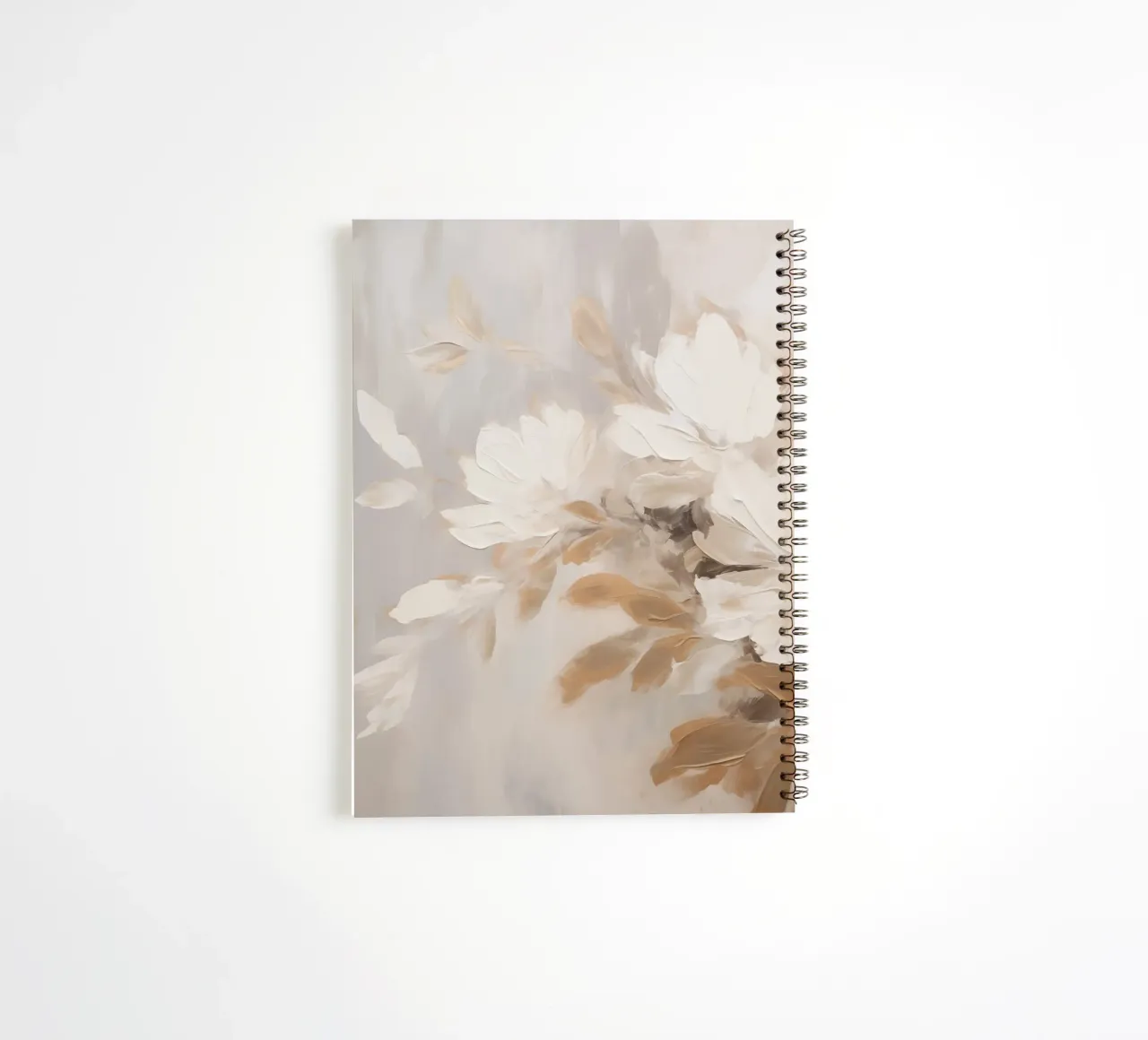 Boho Artistic 3 Texture 3 spiral notebook by Boho Print Collection