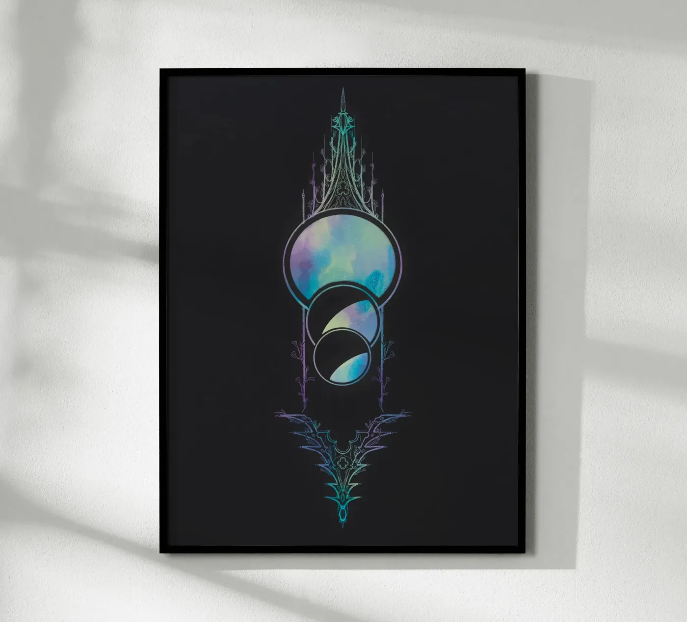 Eclipse Poster von Alejandro Lechón