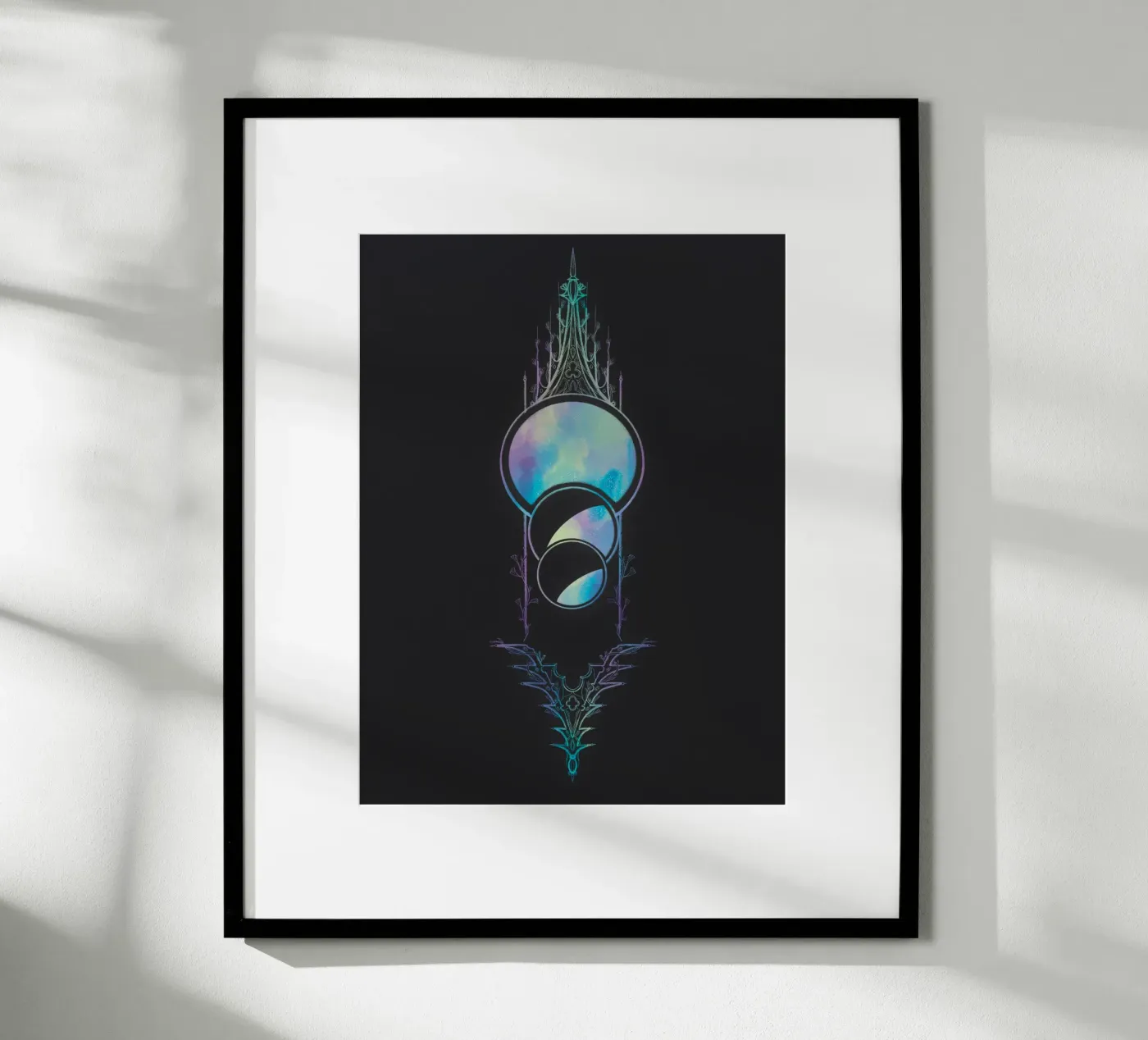 Eclipse Poster von Alejandro Lechón