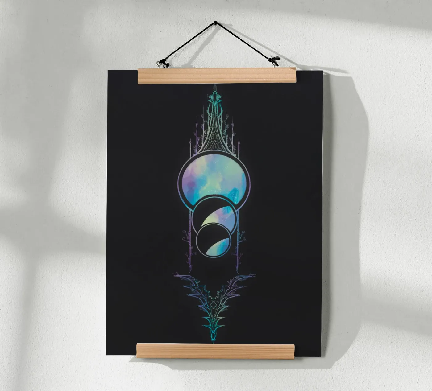 Eclipse Poster von Alejandro Lechón