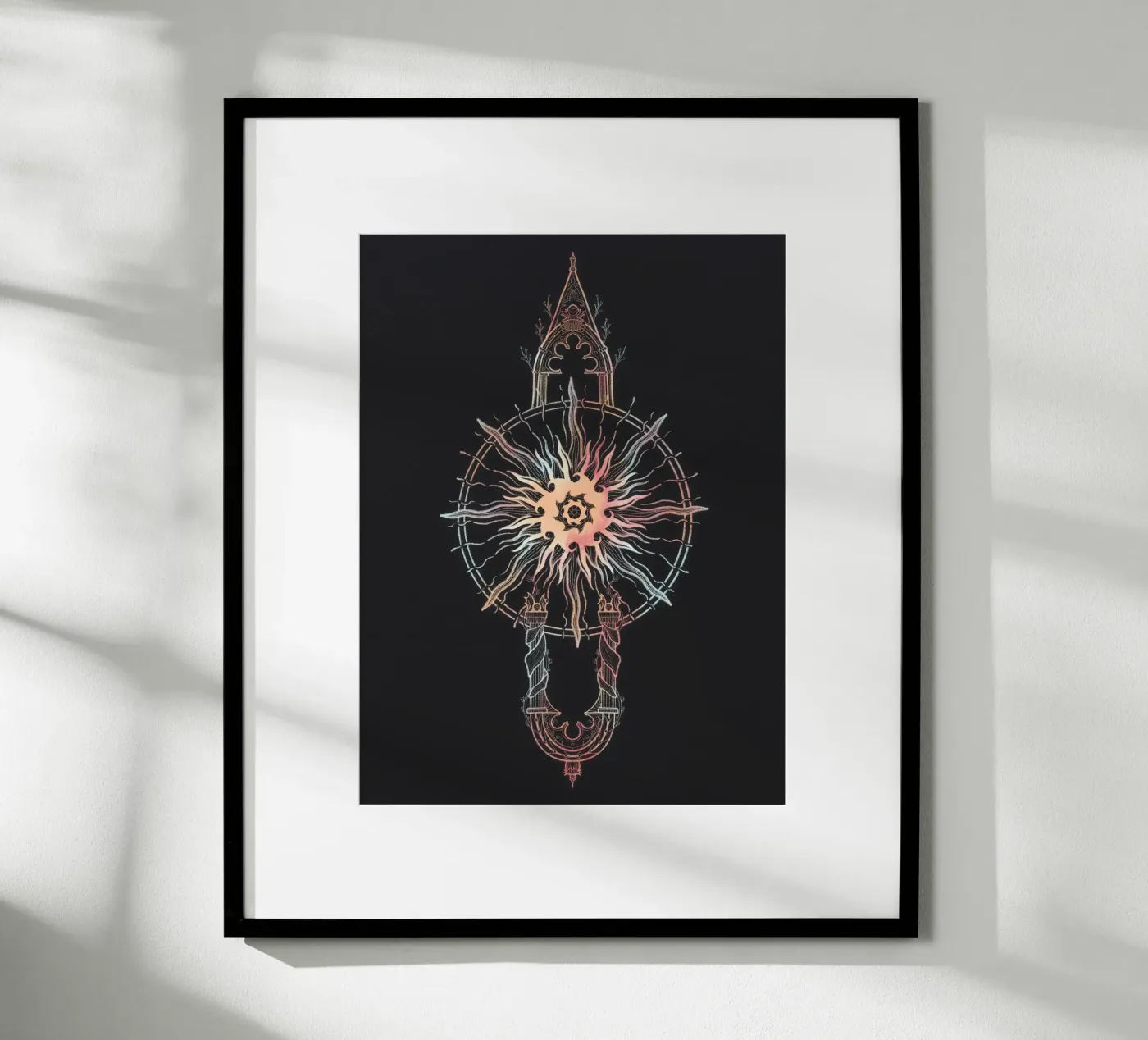 Sol poster by Alejandro Lechón
