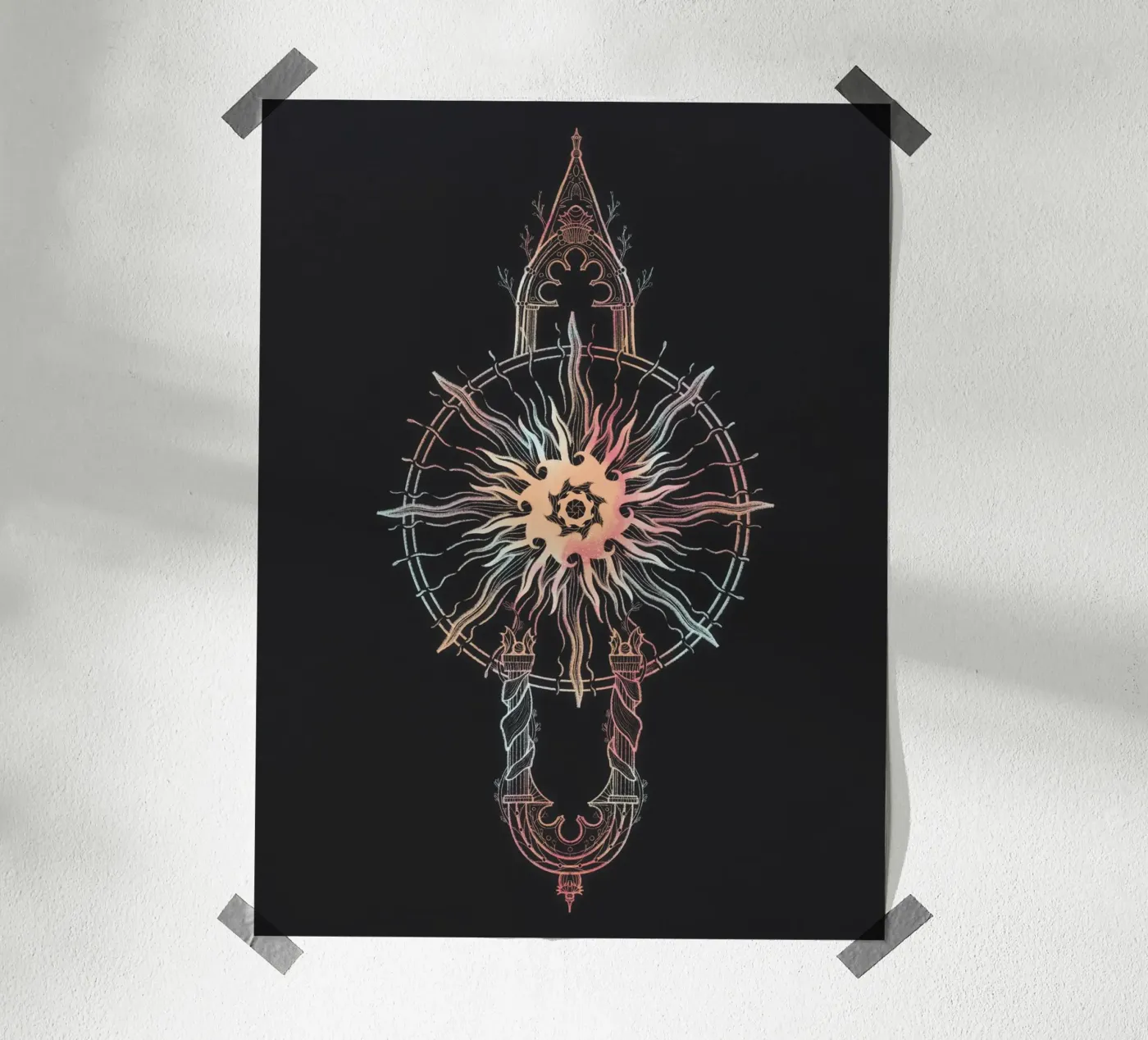 Sol poster by Alejandro Lechón