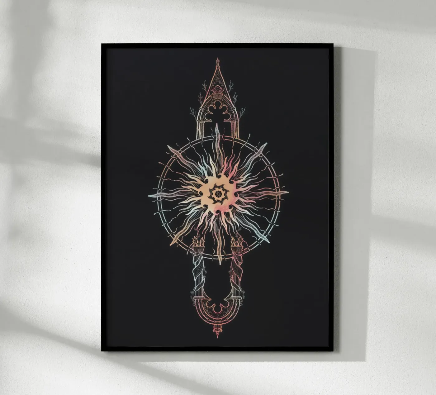 Sol poster by Alejandro Lechón