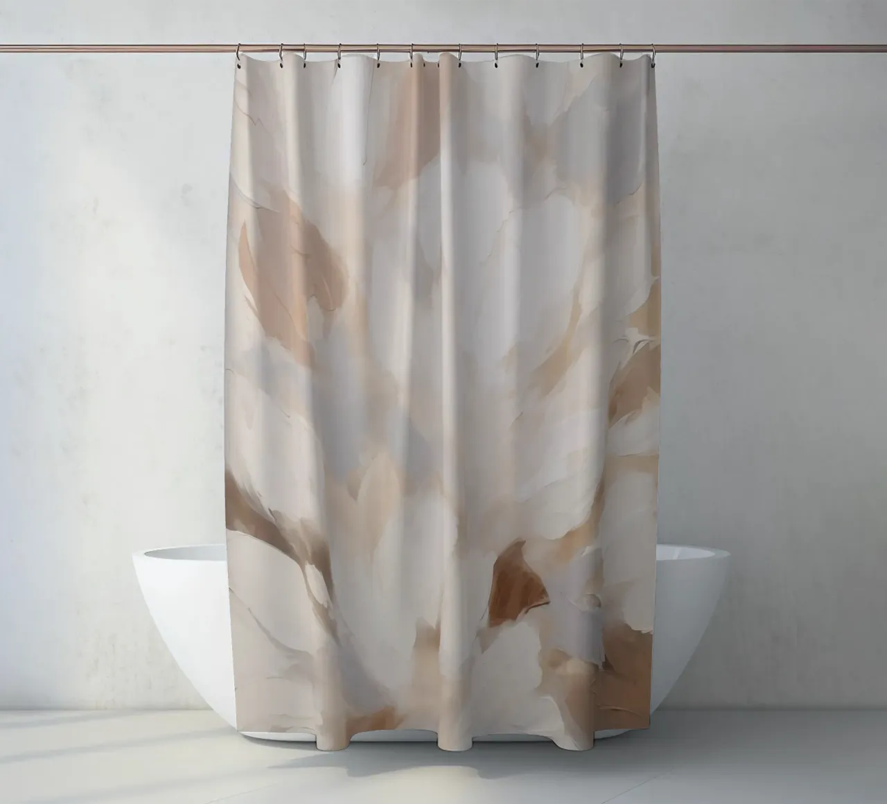 Boho Artistic 3 Texture 4 tenda da doccia da Boho Print Collection