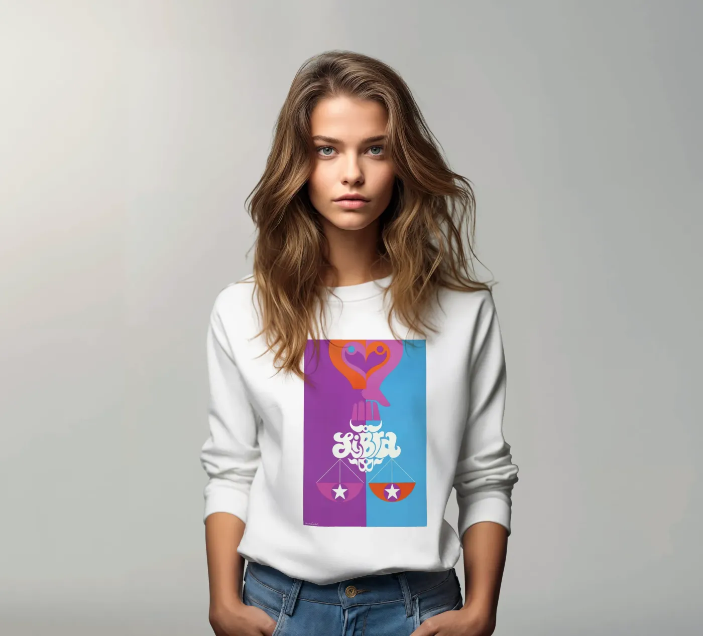Libra felpa da Simboli Design