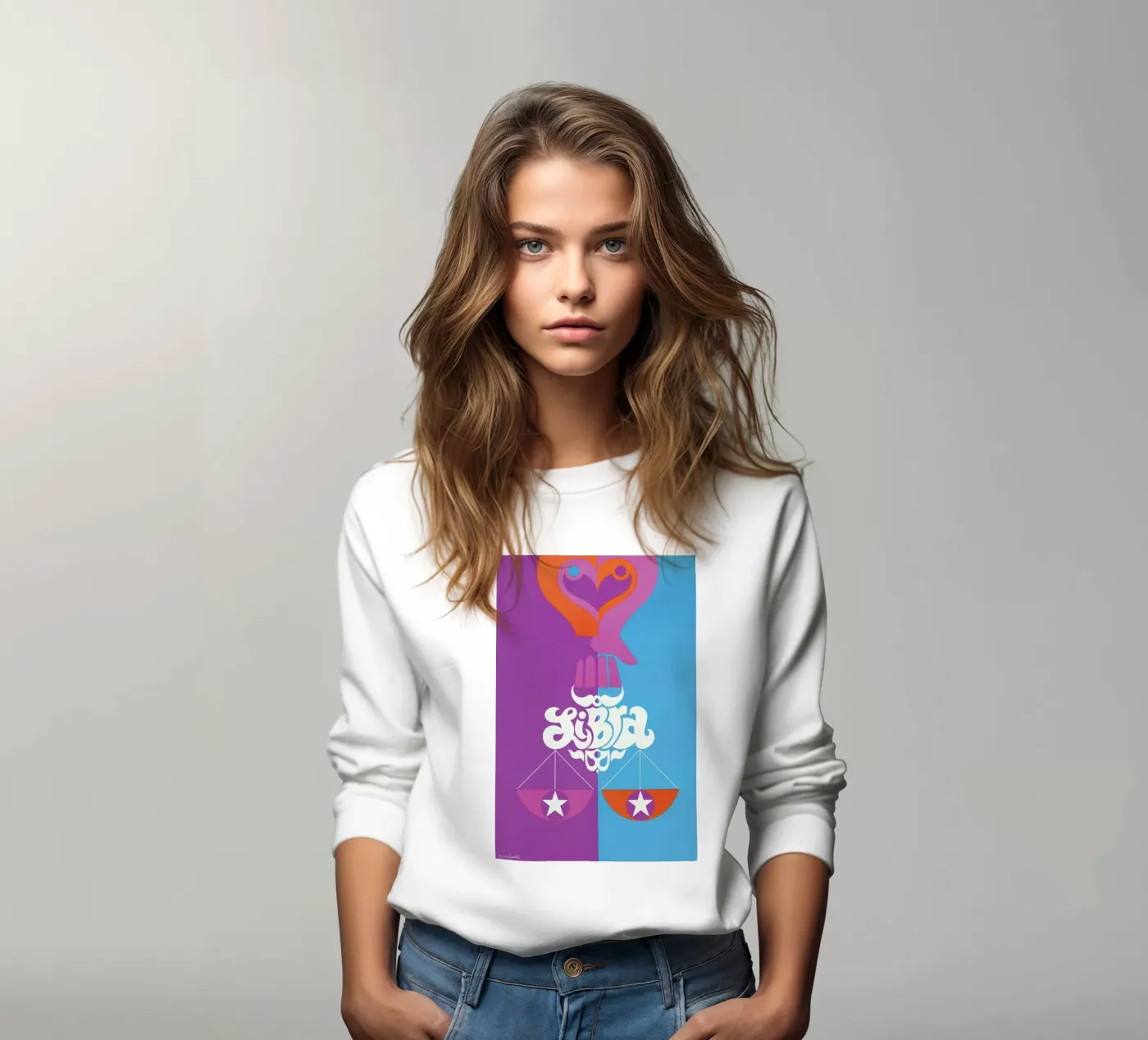Libra felpa da Simboli Design