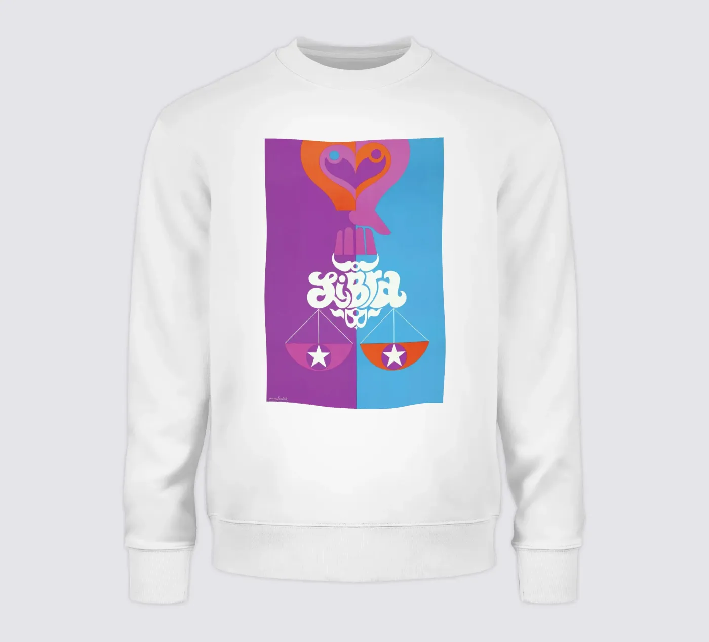 Libra felpa da Simboli Design