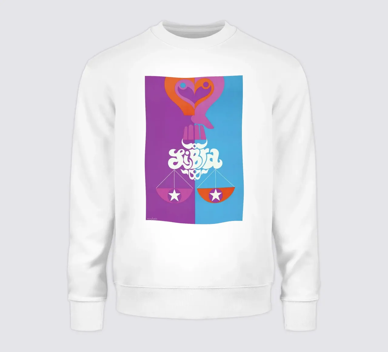 Libra felpa da Simboli Design