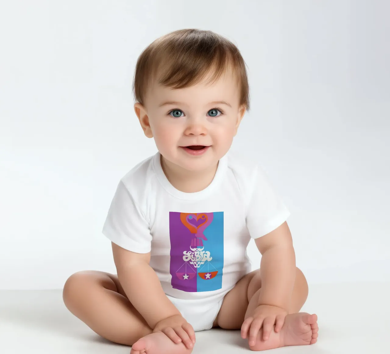 Libra body bébé de Simboli Design