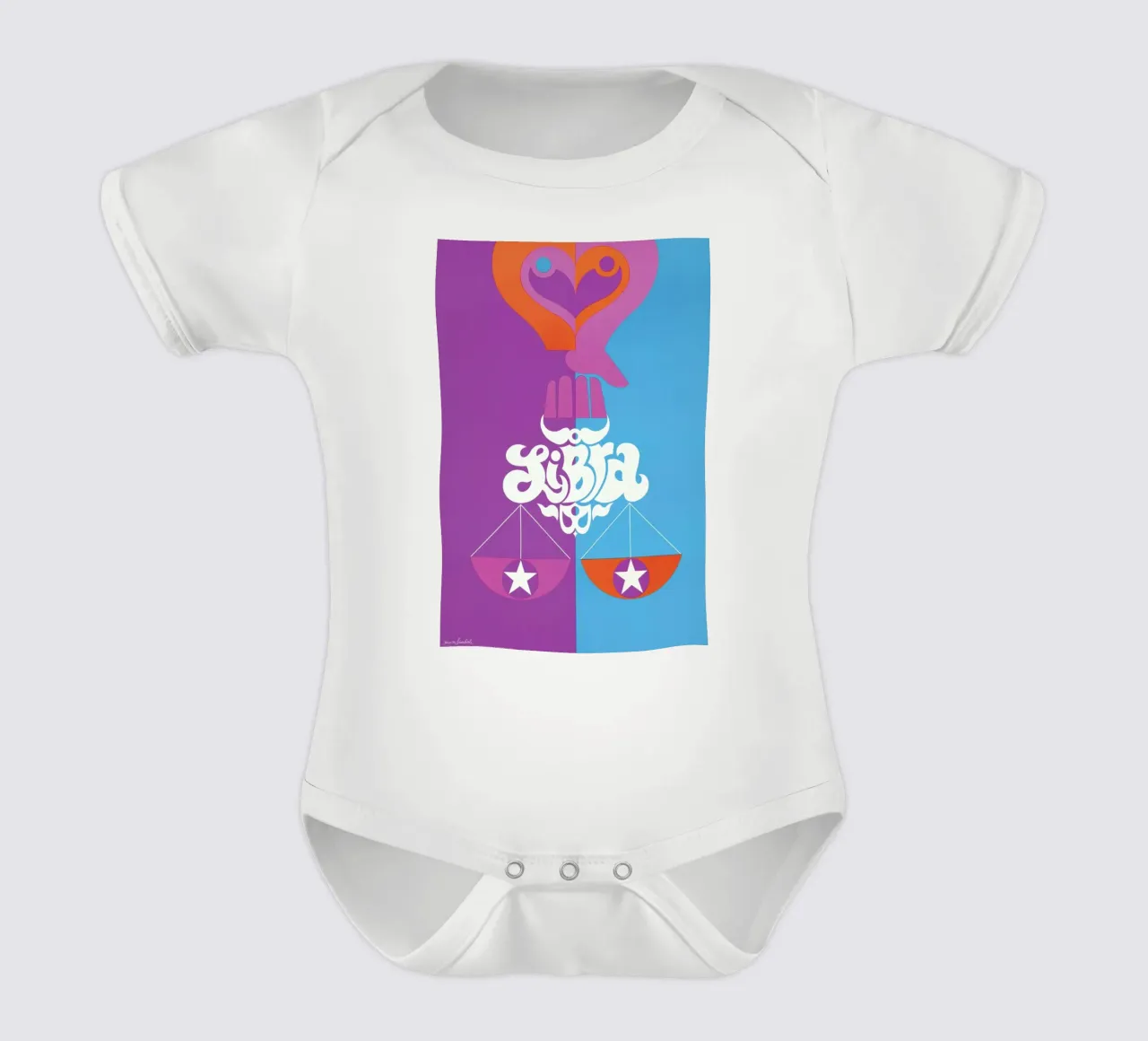 Libra body bébé de Simboli Design