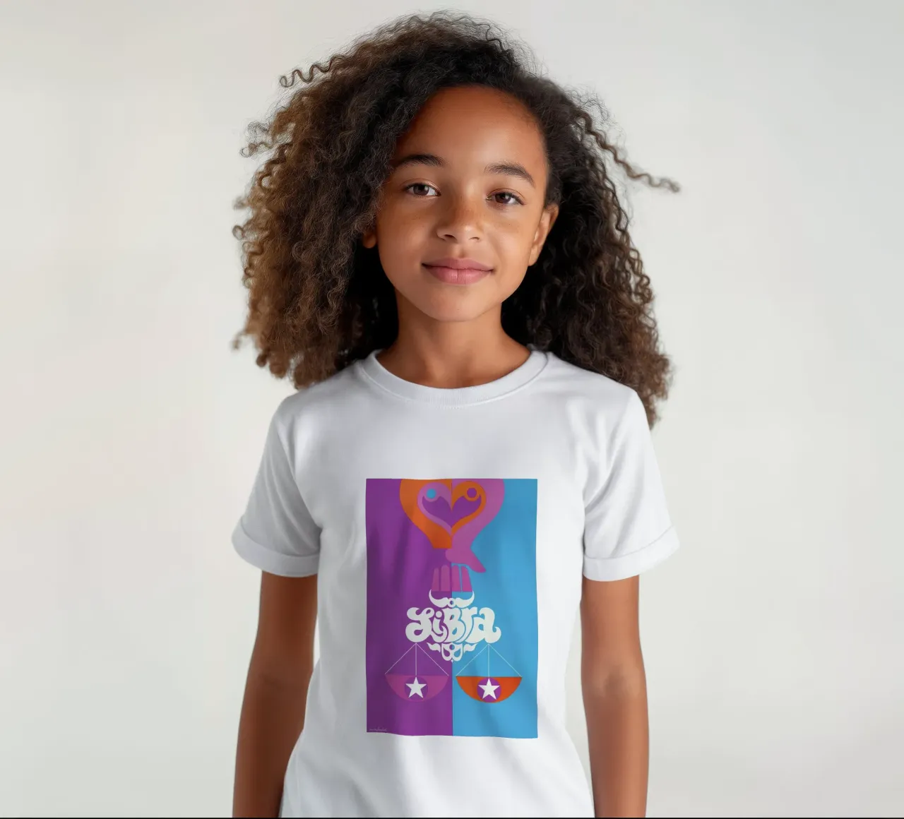 Libra kinder t-shirt van Simboli Design