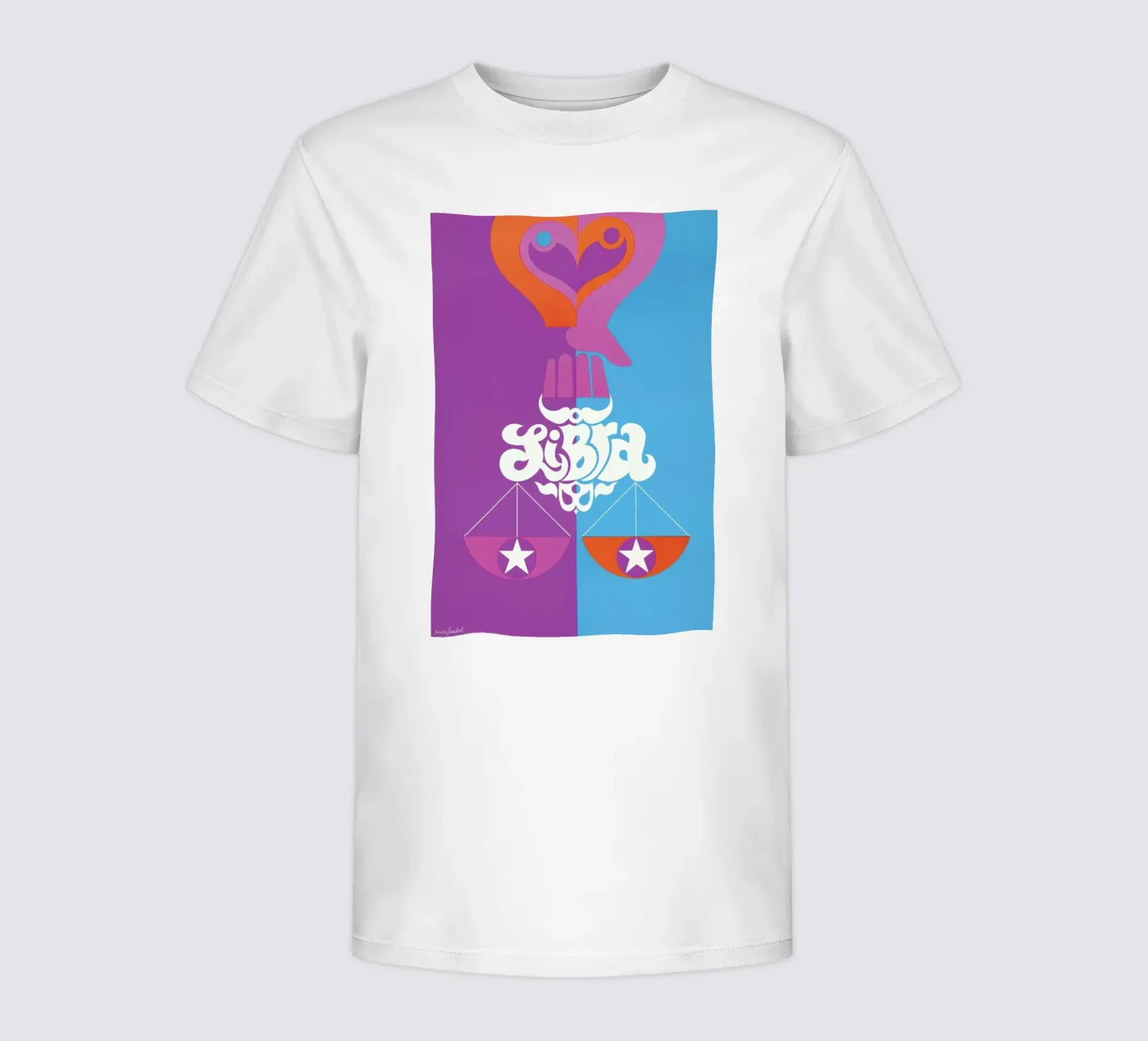 Libra kinder t-shirt van Simboli Design