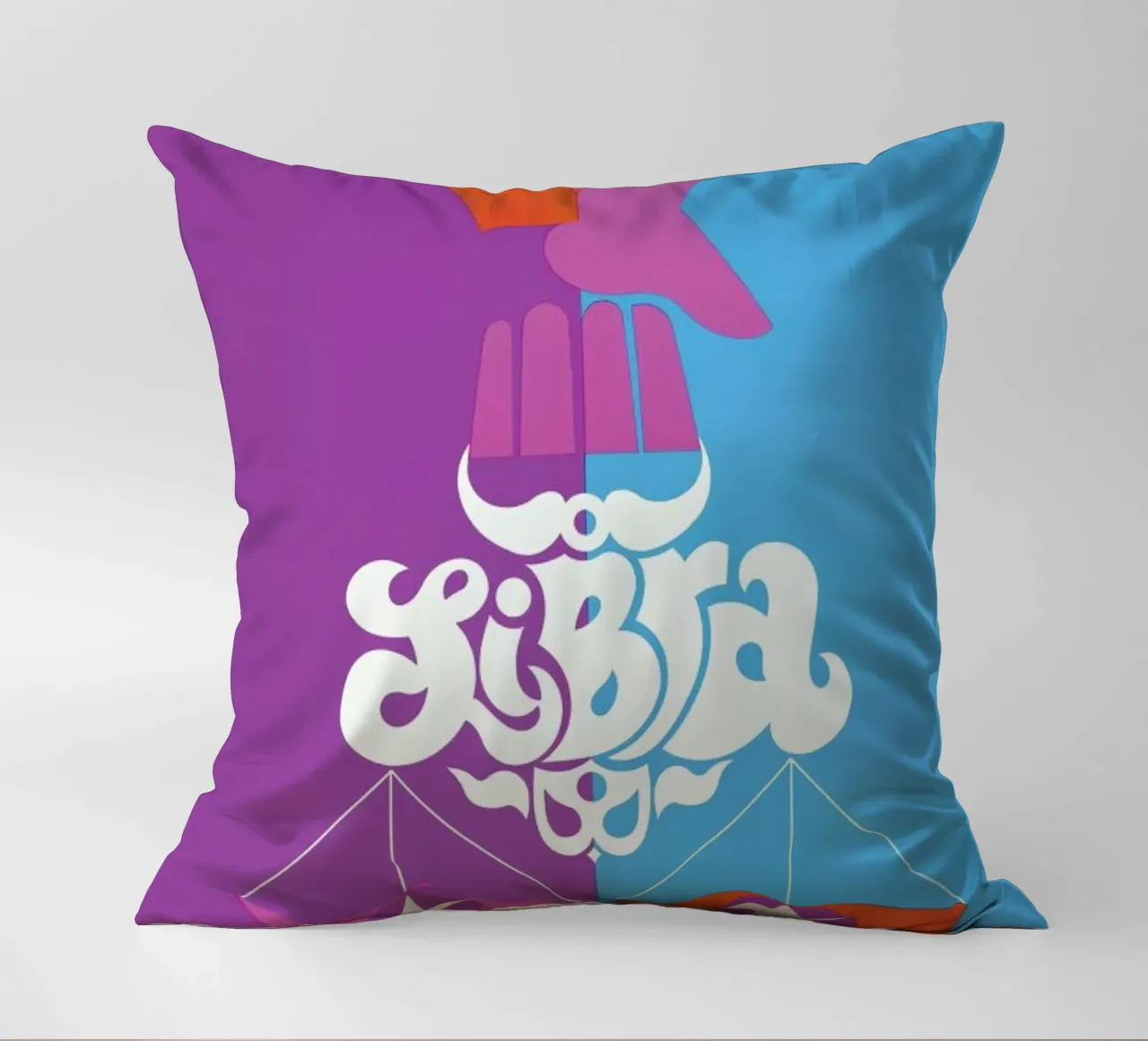 Libra decorative cushion by Simboli Design