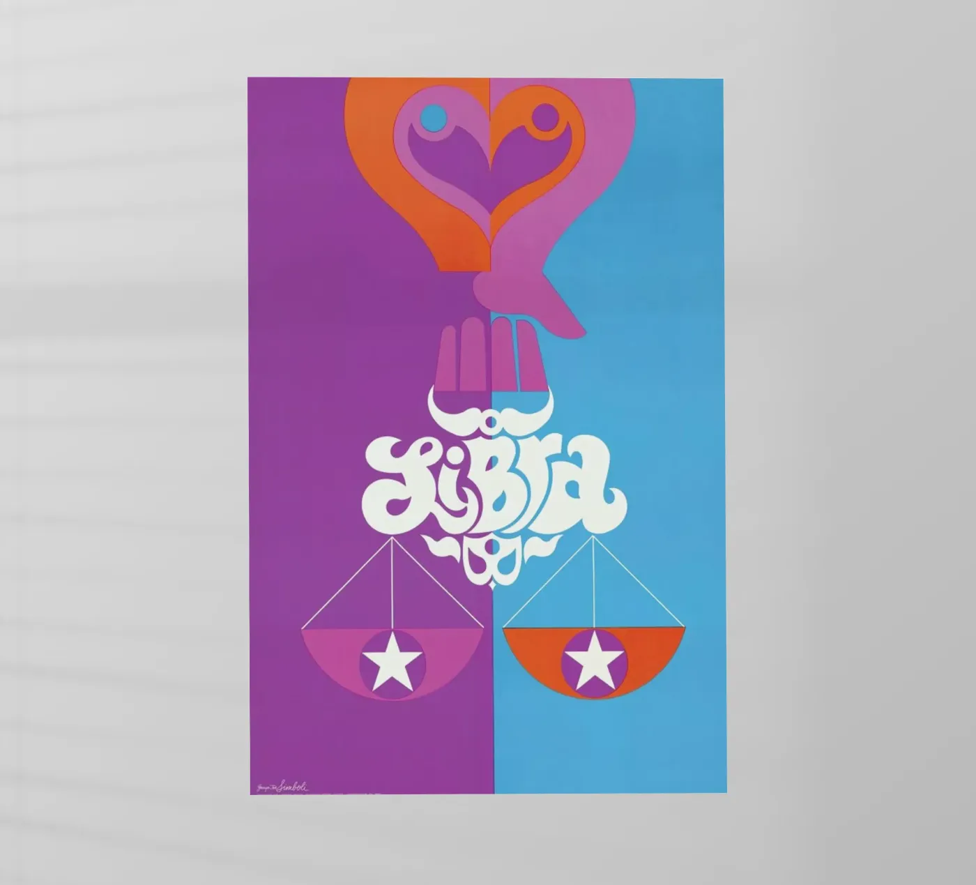 Libra pellicola backlit da Simboli Design