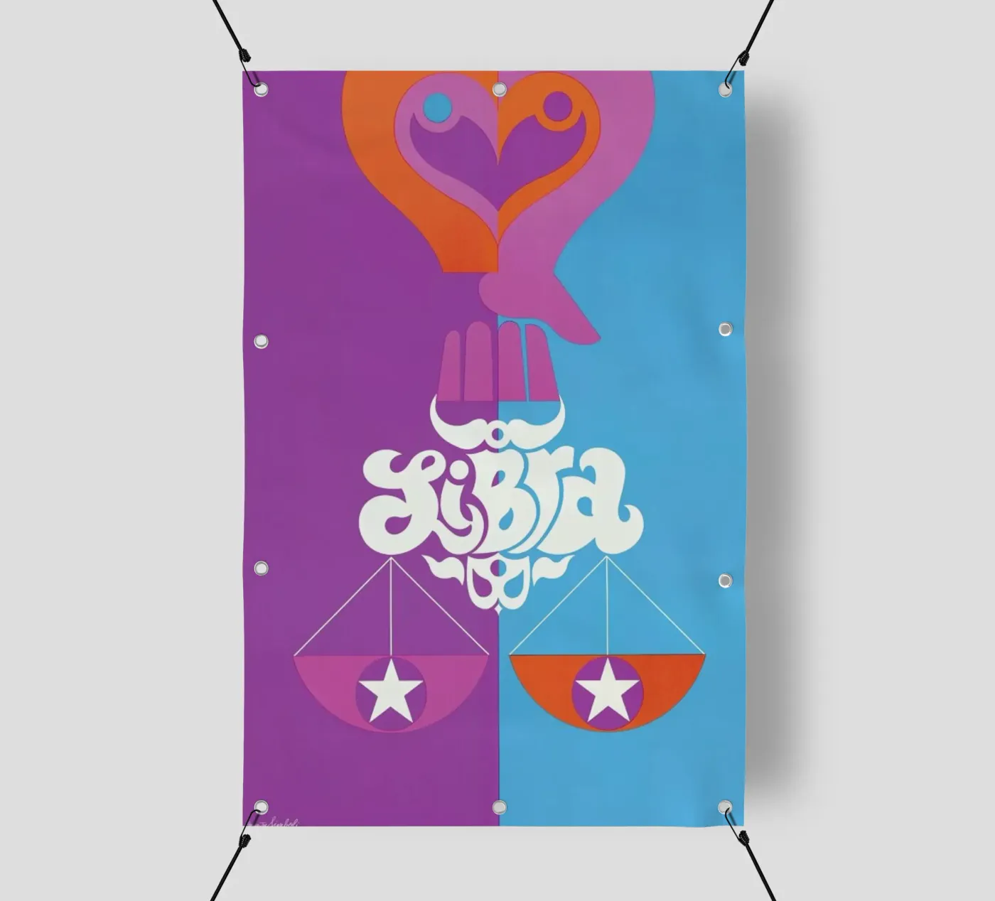 Libra telo in pvc da Simboli Design