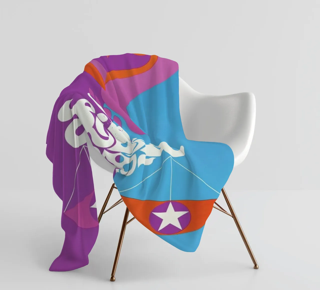 Libra Fleecedecke von Simboli Design