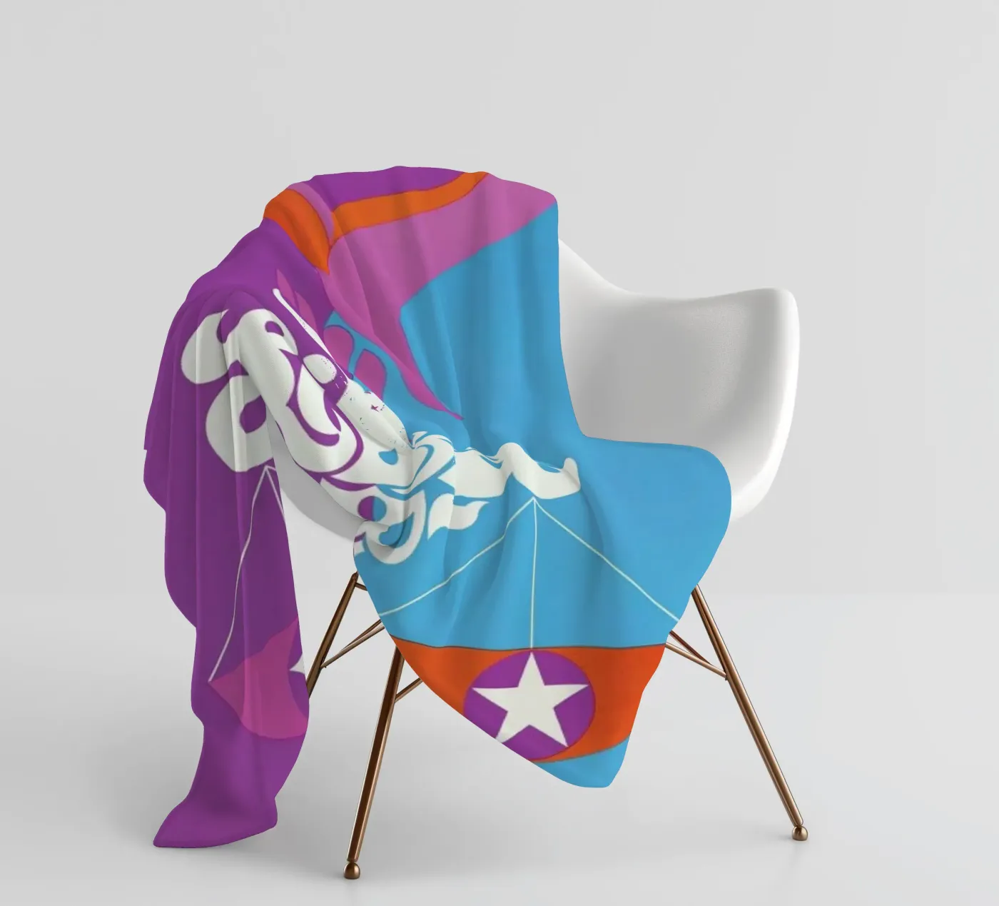 Libra plaid polaire de Simboli Design