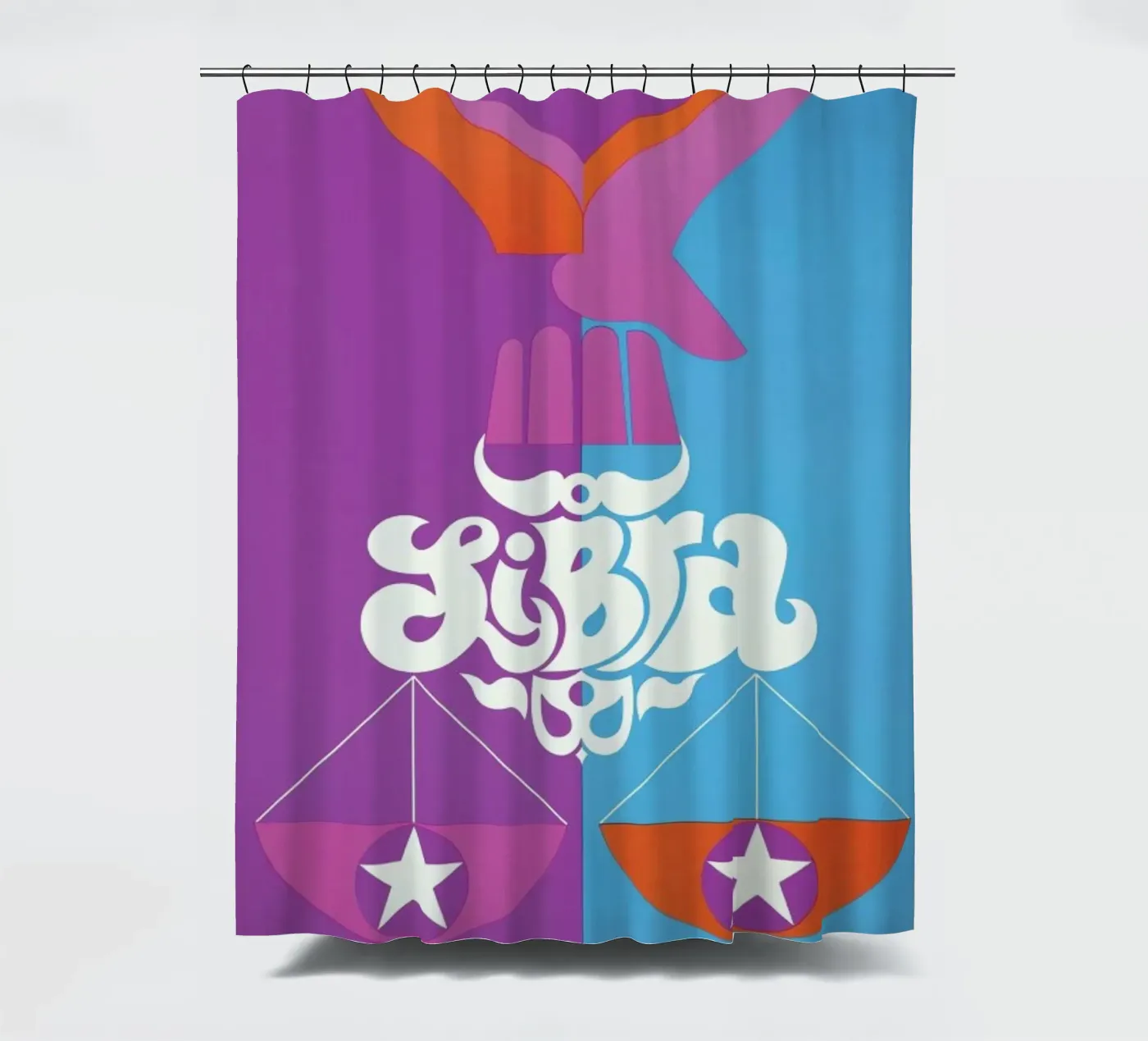 Libra Duschvorhang von Simboli Design