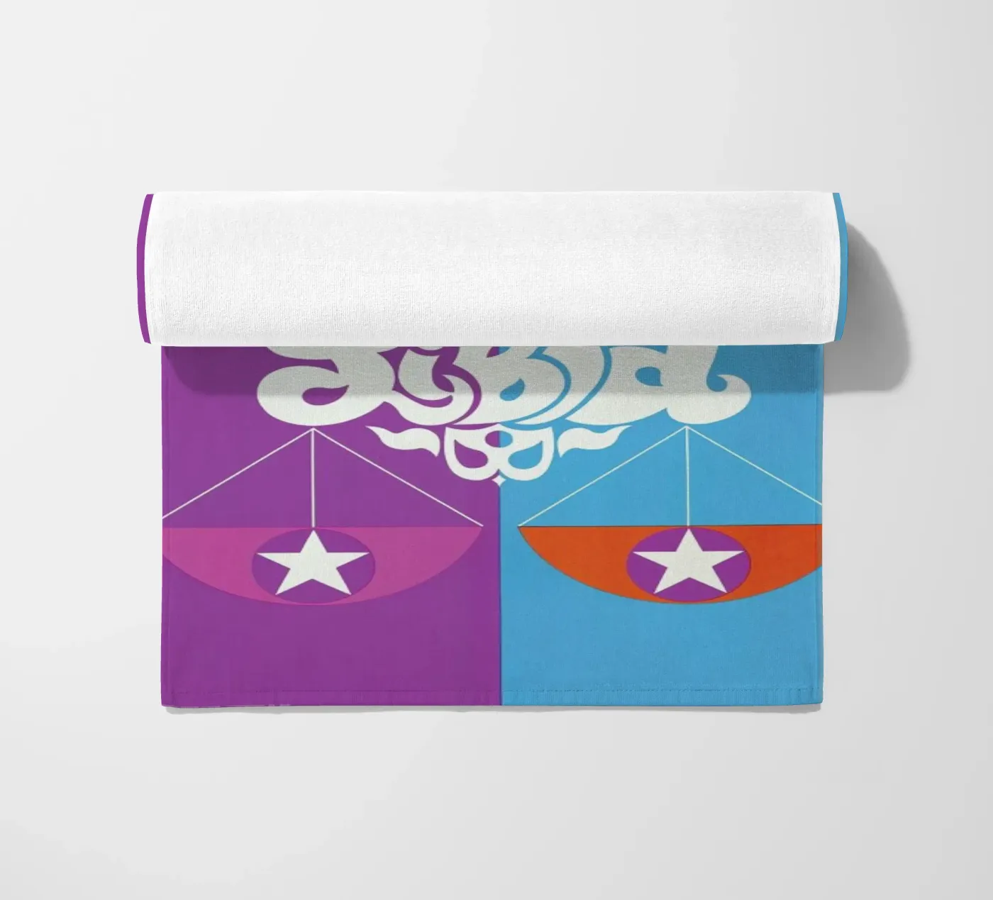 Libra strandhanddoek van Simboli Design