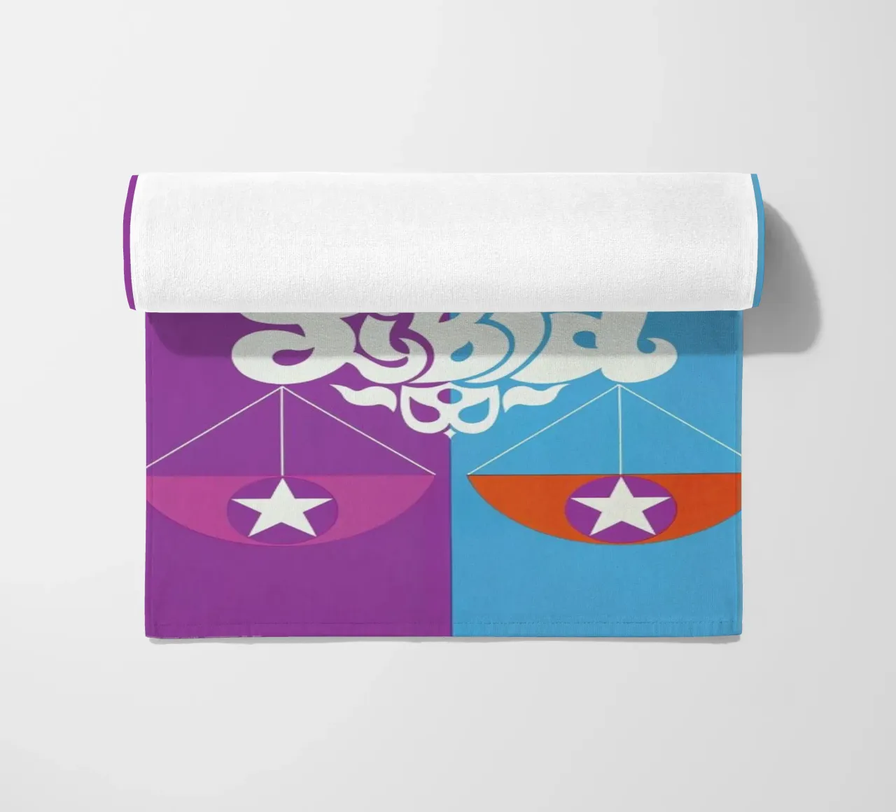 Libra strandhanddoek van Simboli Design