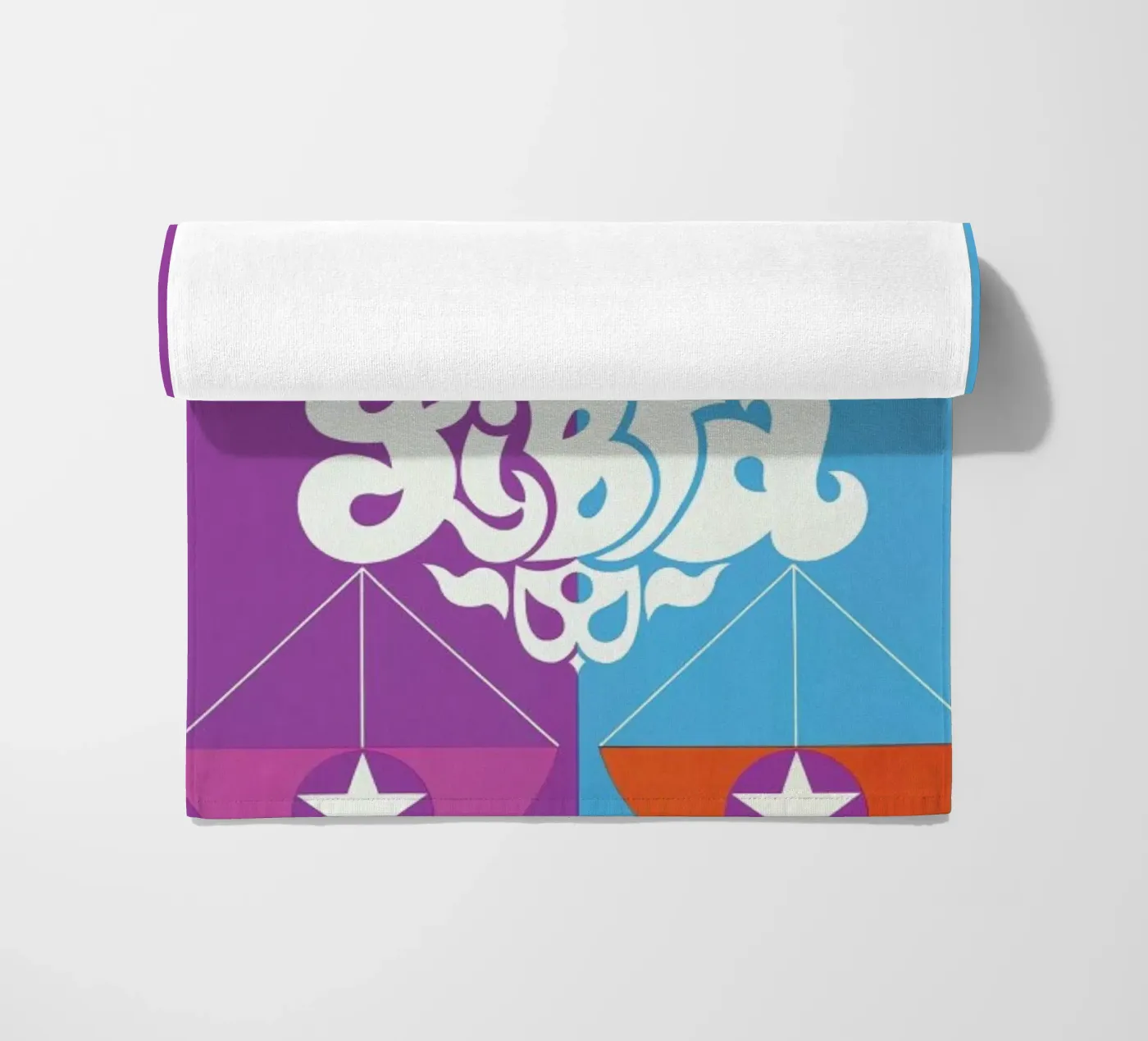 Libra strandhanddoek van Simboli Design