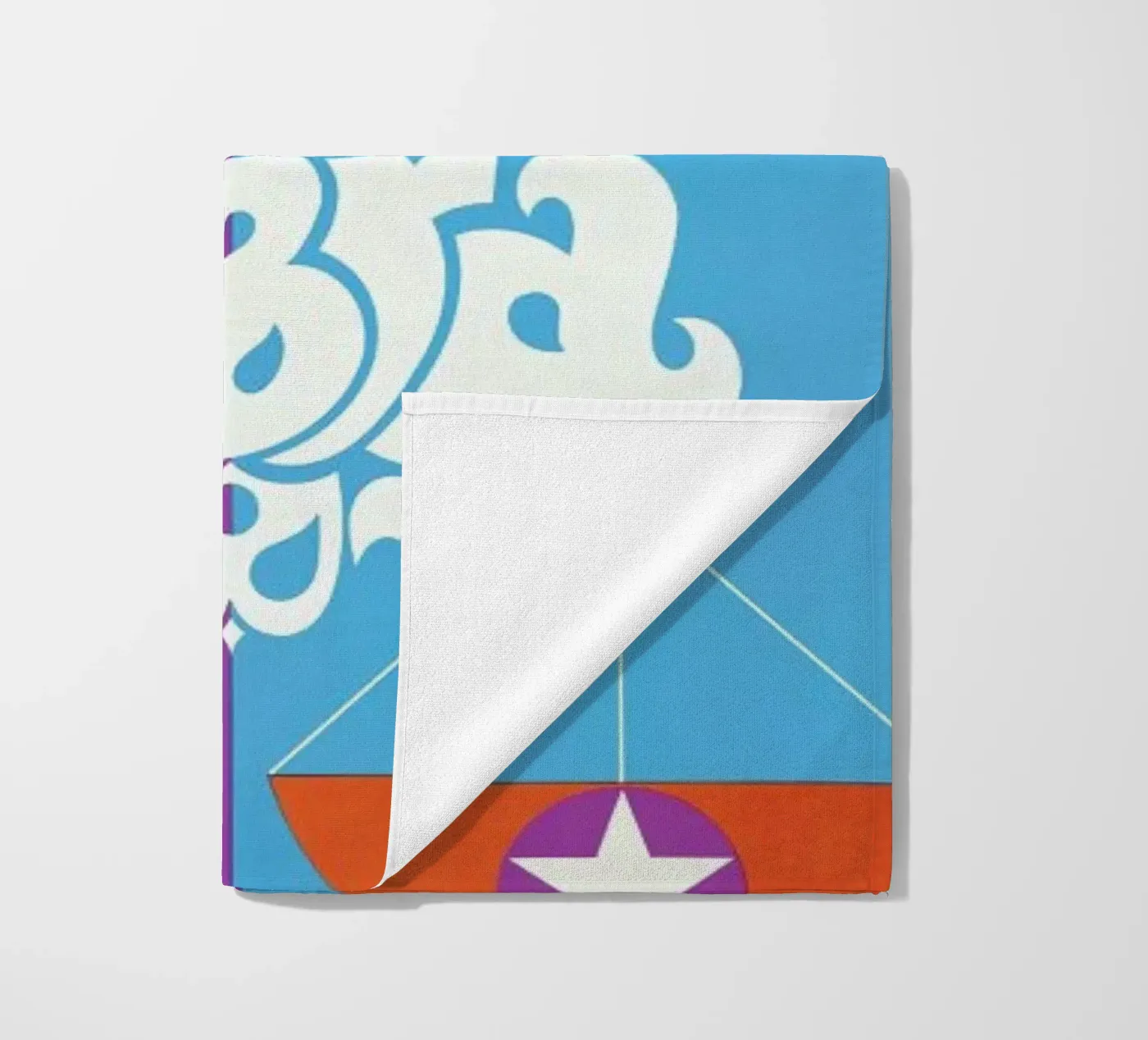 Libra beach towel by Simboli Design