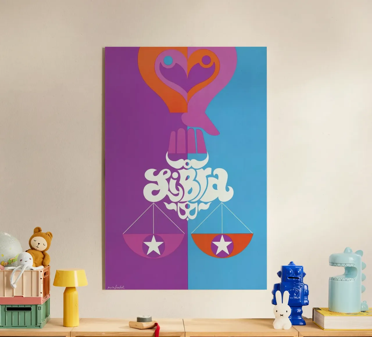 Libra plexiglas de Simboli Design