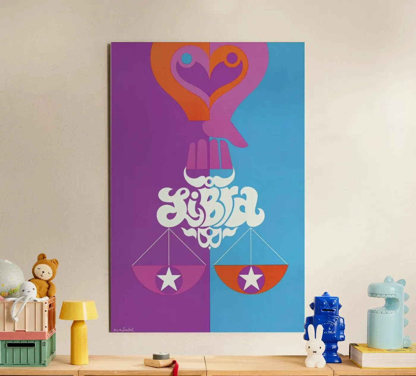 Libra alluminio dibond da Simboli Design