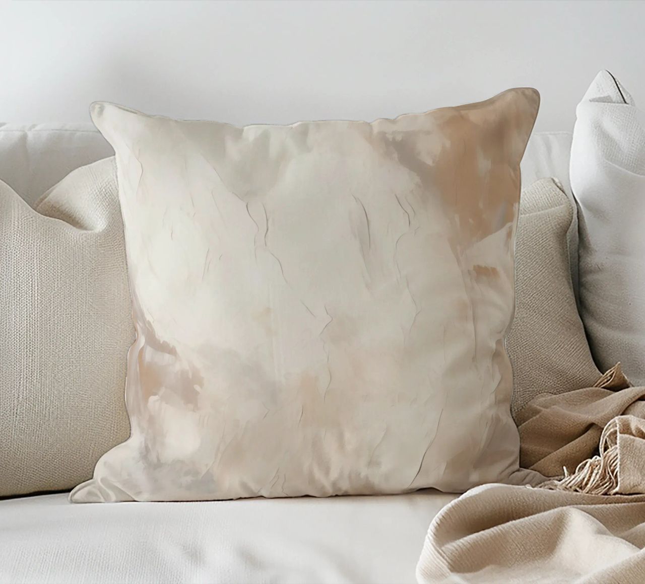 Boho Artistic 4 Texture 1 cuscino da Boho Print Collection