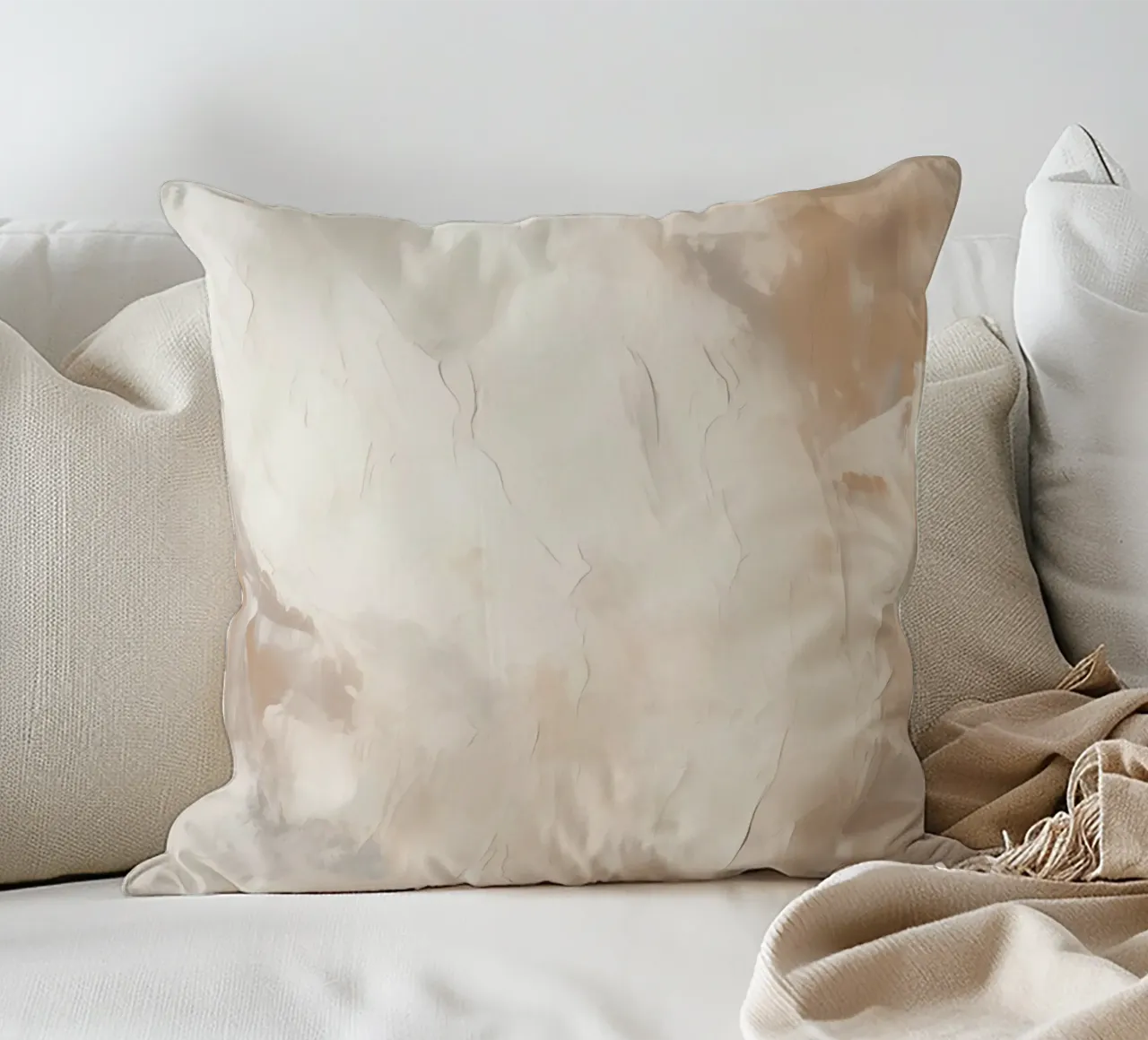 Boho Artistic 4 Texture 1 Kissen von Boho Print Collection