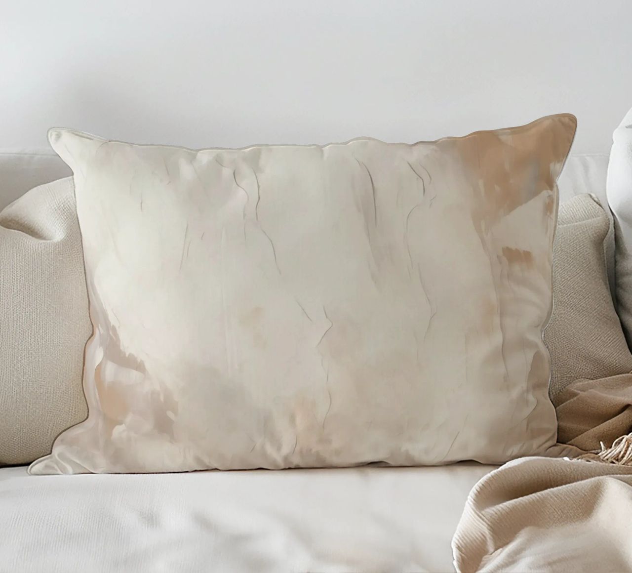 Boho Artistic 4 Texture 1 cuscino da Boho Print Collection