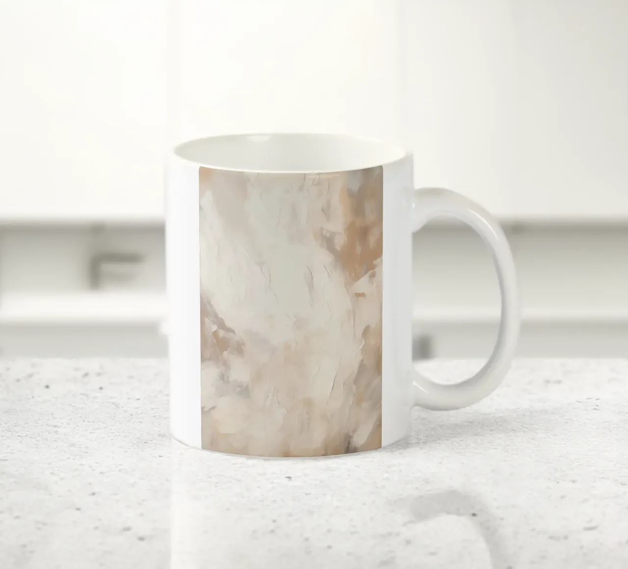 Boho Artistic 4 Texture 1 Keramik Tasse von Boho Print Collection