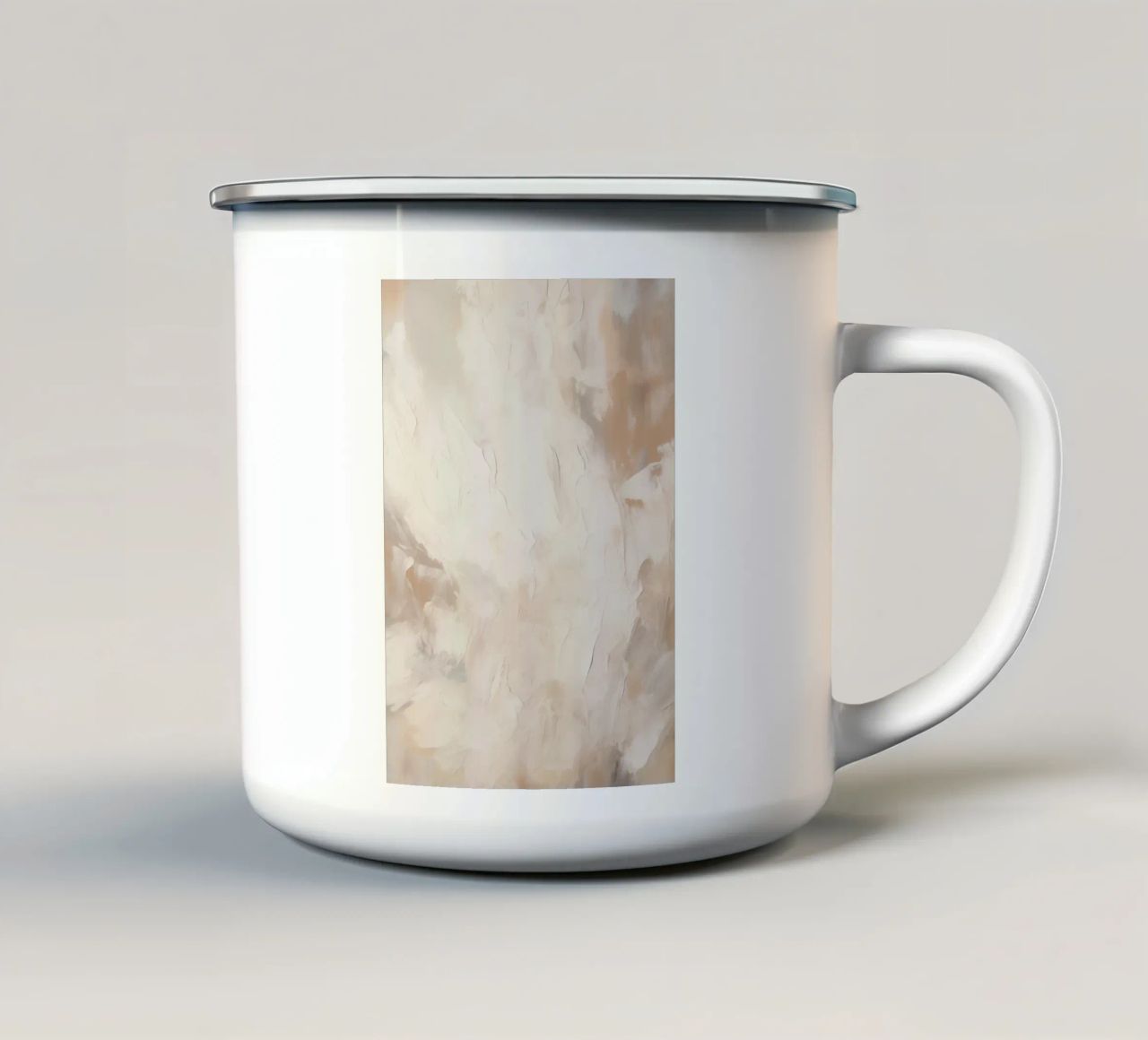 Boho Artistic 4 Texture 1 tazza in smalto da Boho Print Collection