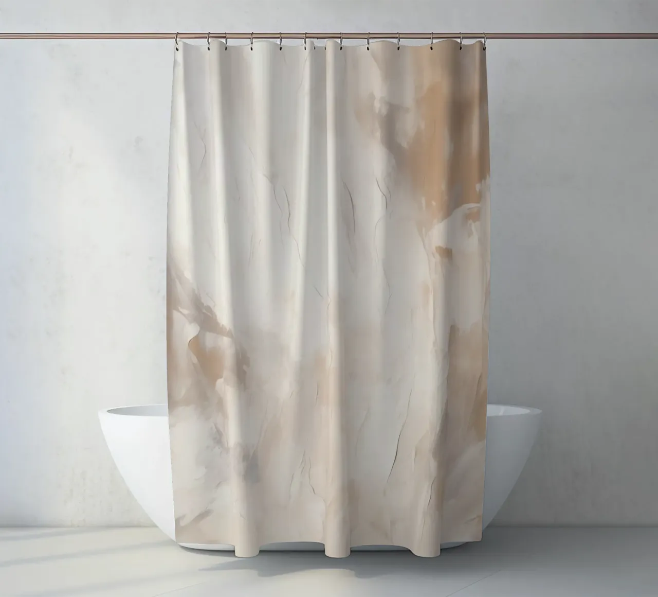 Boho Artistic 4 Texture 1 tenda da doccia da Boho Print Collection