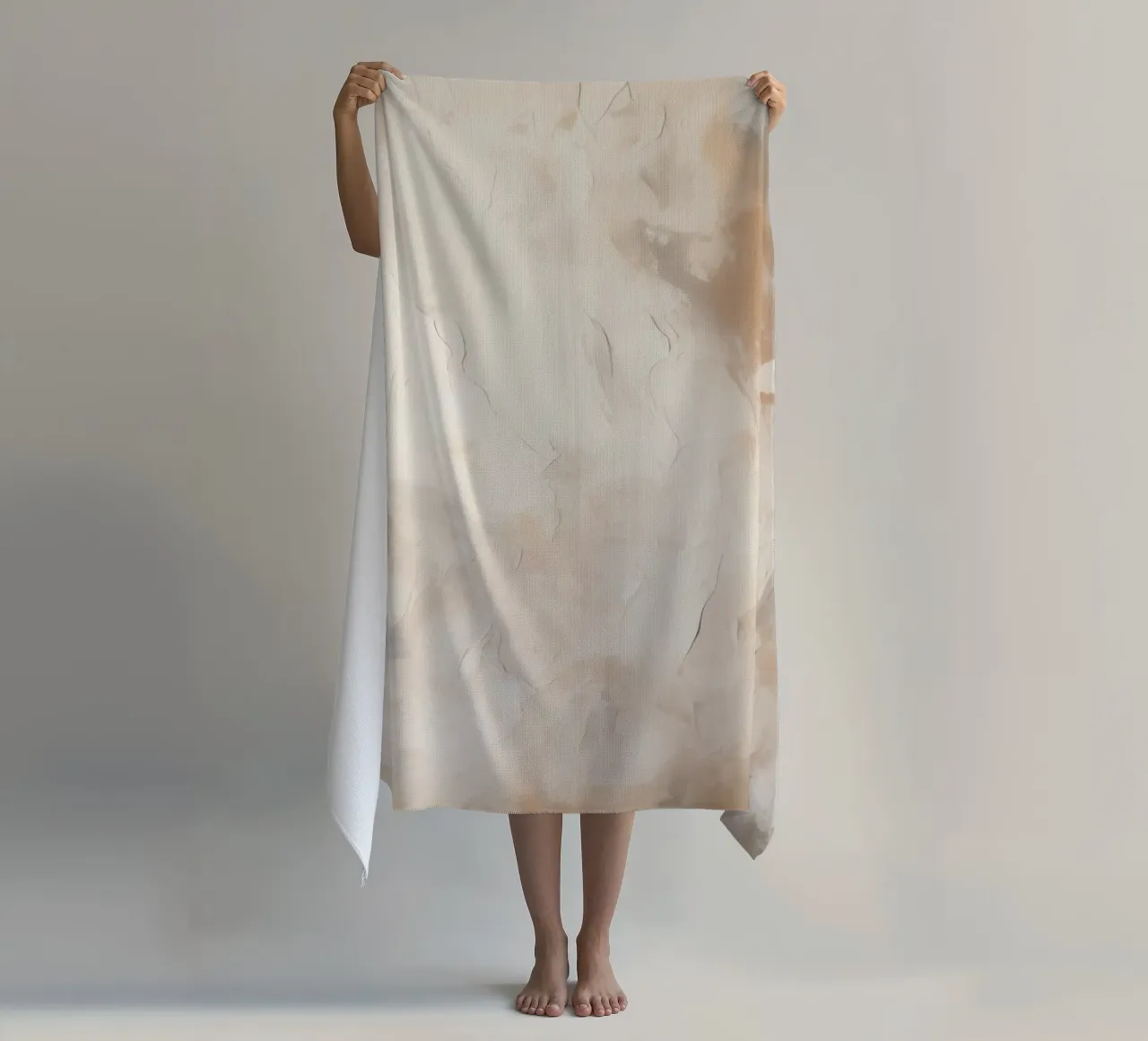 Boho Artistic 4 Texture 1 telo mare da Boho Print Collection