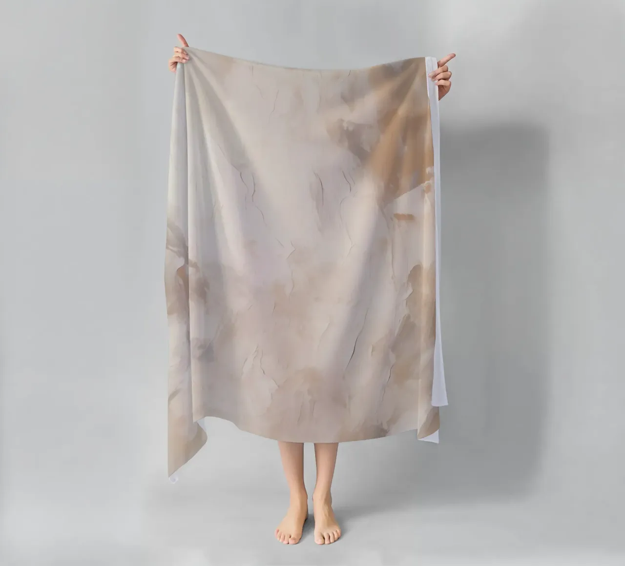 Boho Artistic 4 Texture 1 telo mare da Boho Print Collection