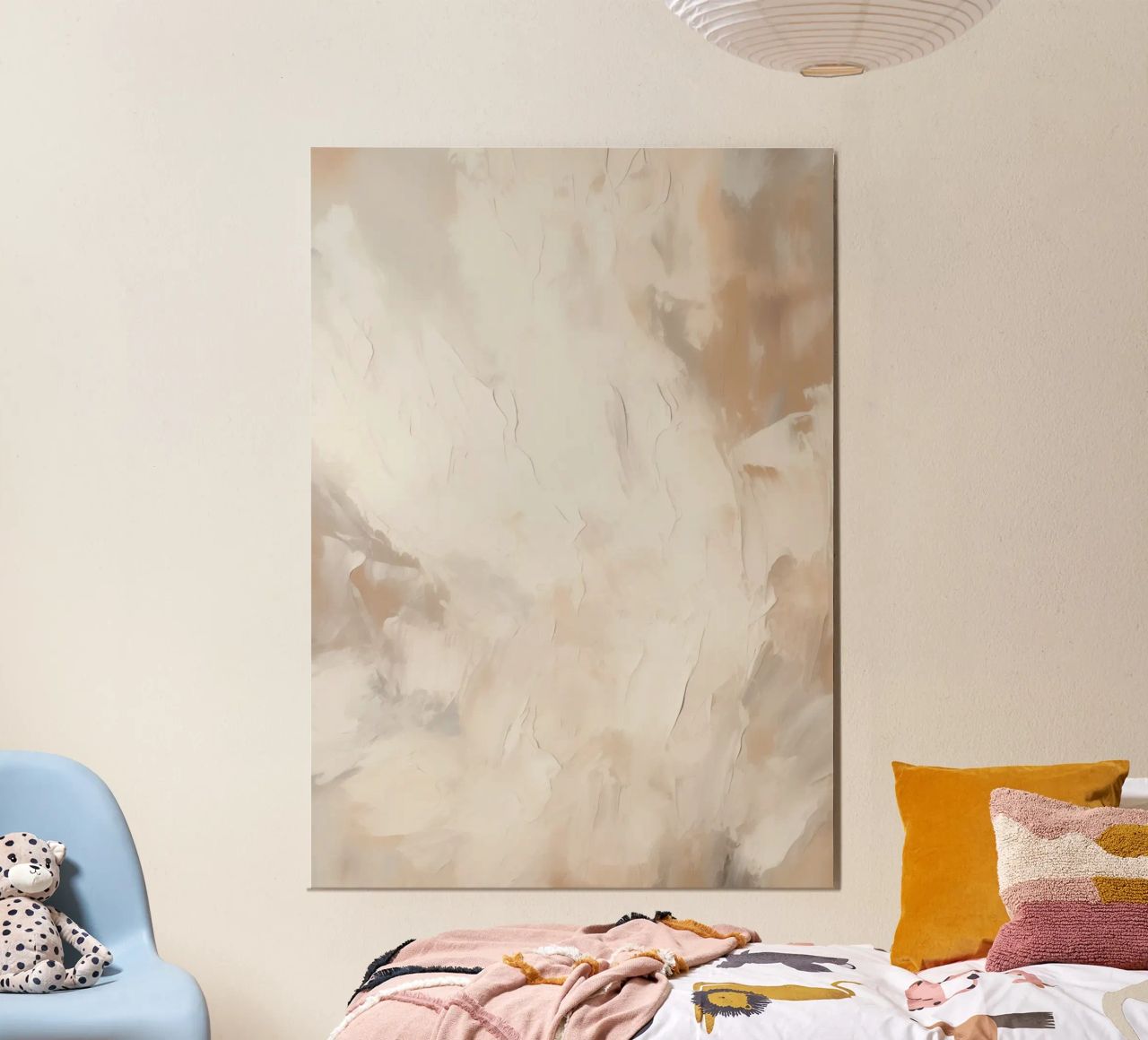 Boho Artistic 4 Texture 1 alluminio dibond da Boho Print Collection