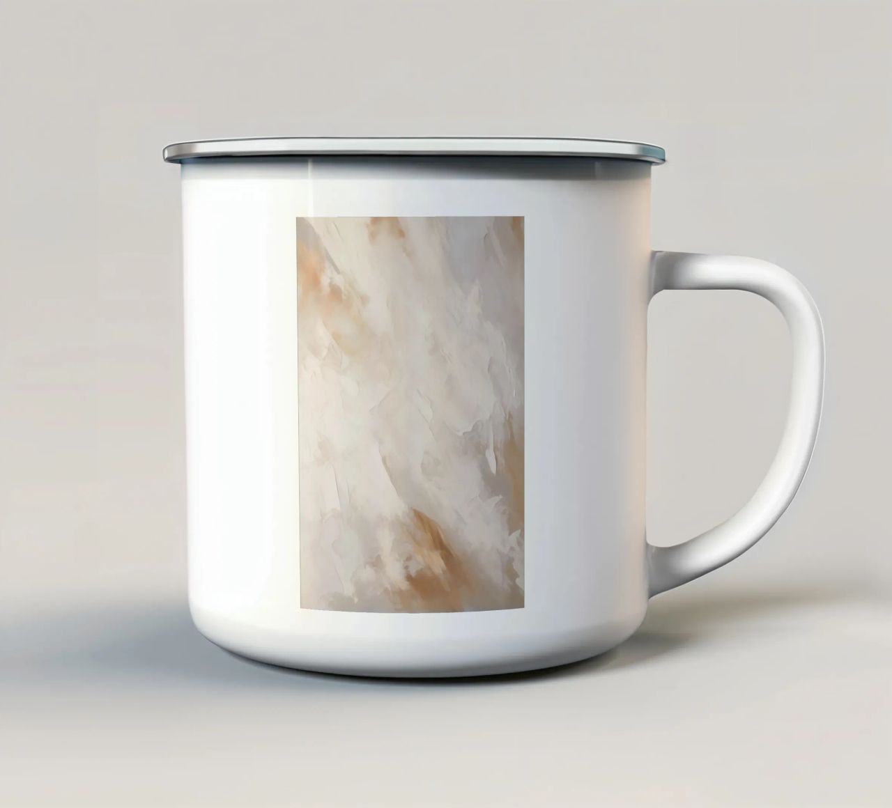 Boho Artistic 4 Texture 2 tazza in smalto da Boho Print Collection