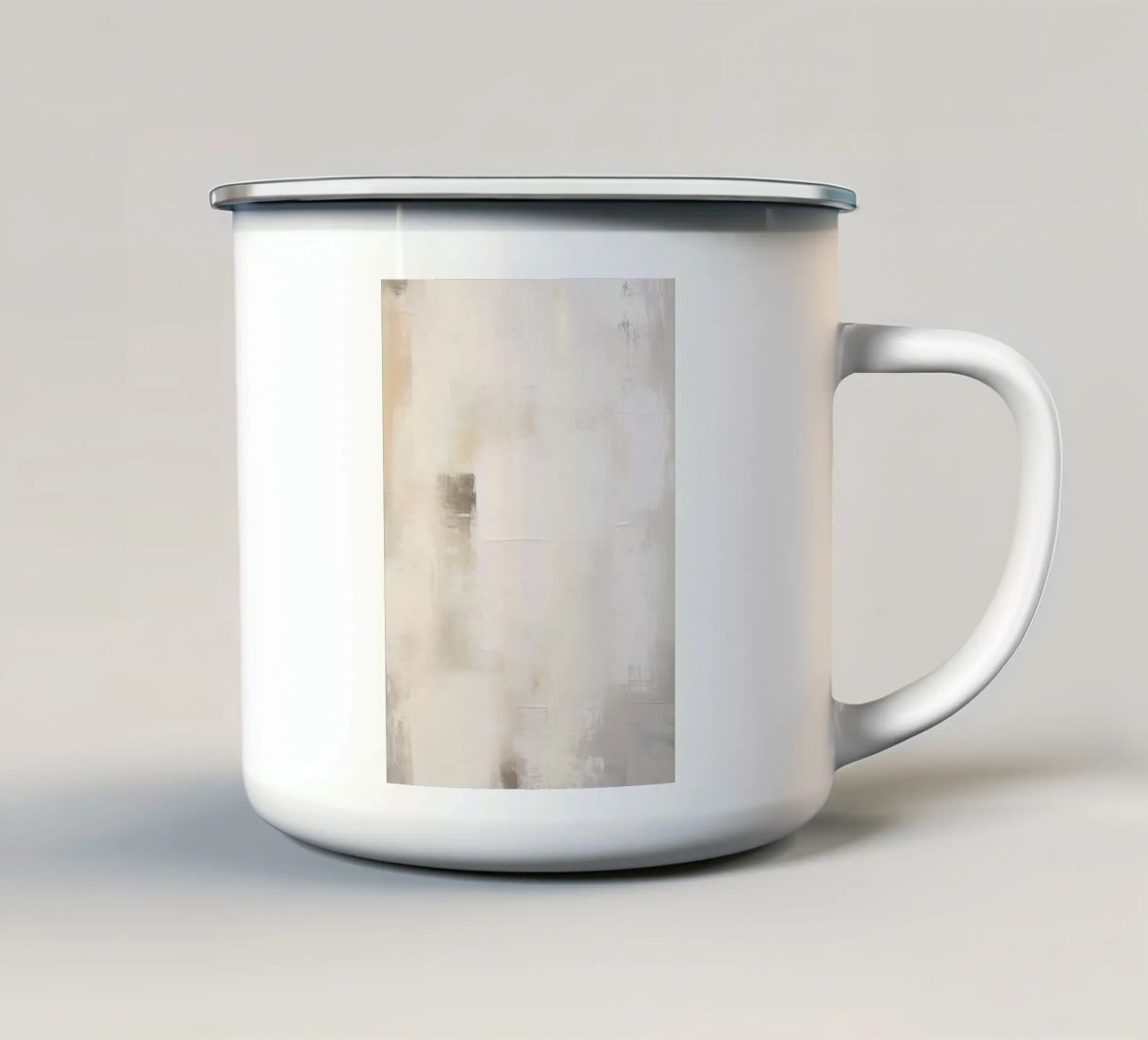 Boho Artistic 4 Texture 3 tazza in smalto da Boho Print Collection