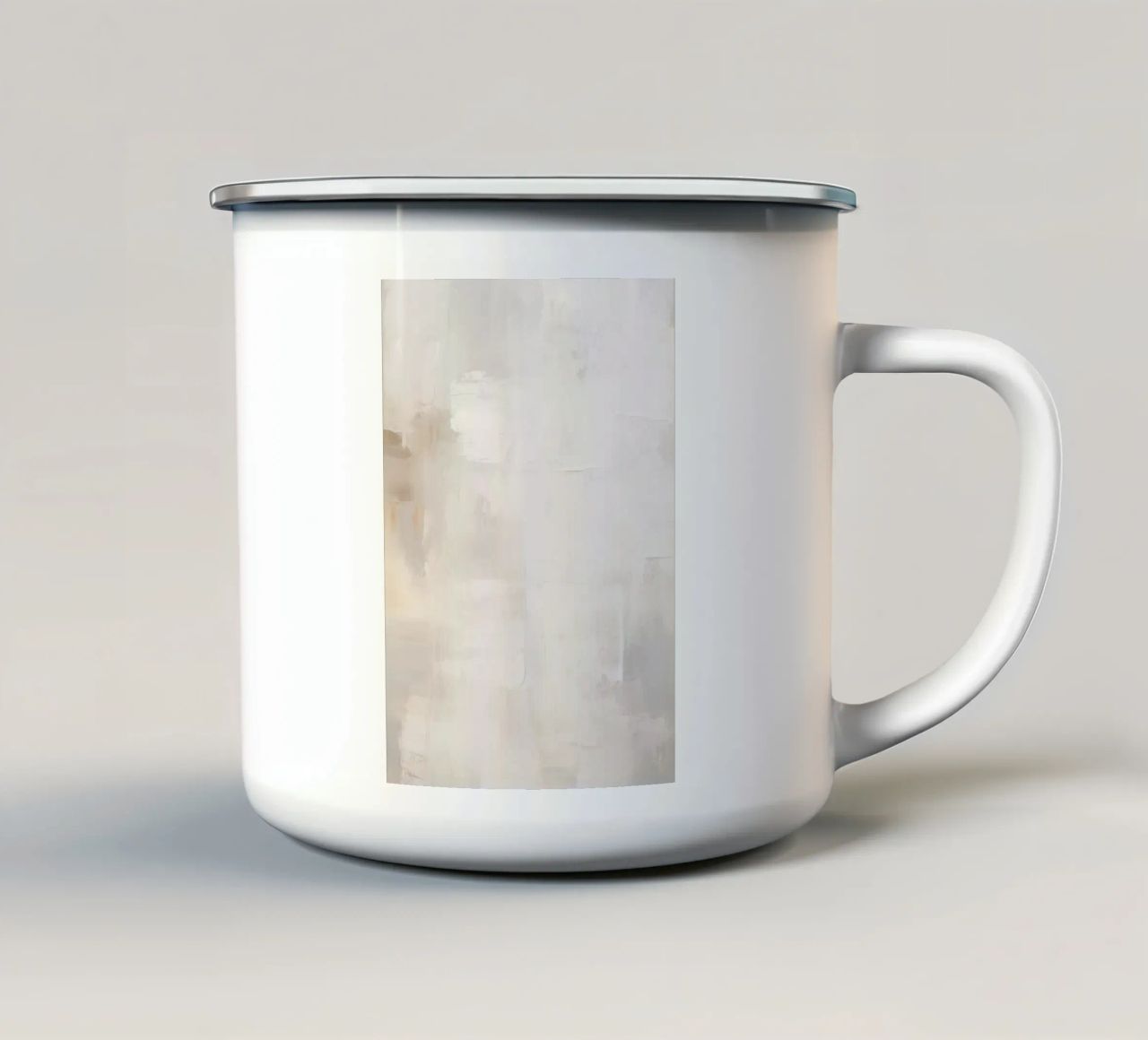 Boho Artistic 4 Texture 4 tazza in smalto da Boho Print Collection