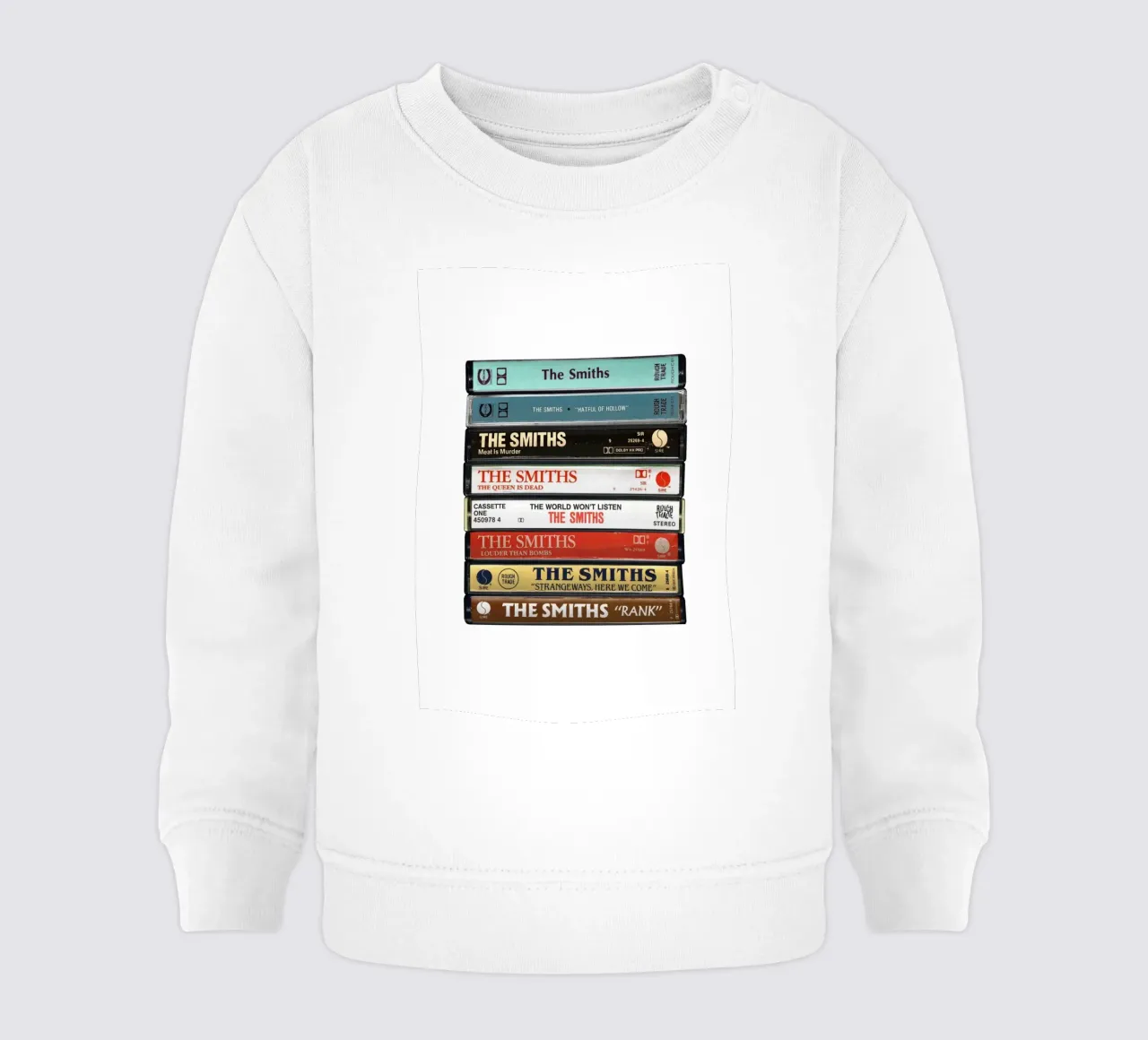 The Smiths - Album raccolti - Stampa su cassetta felpa neonato da MrMustardPrints