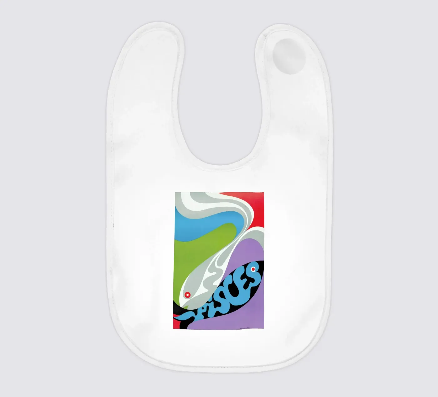 Pisces bavaglino da Simboli Design
