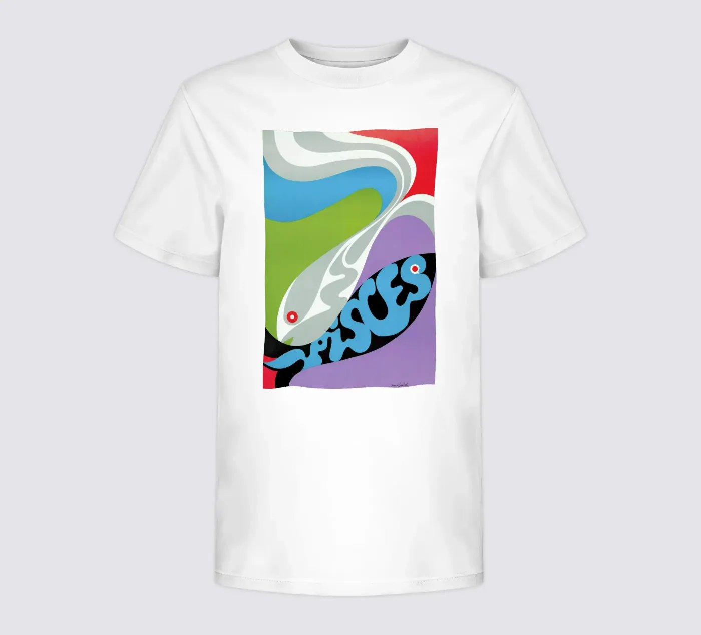 Pisces t-shirt bambini da Simboli Design