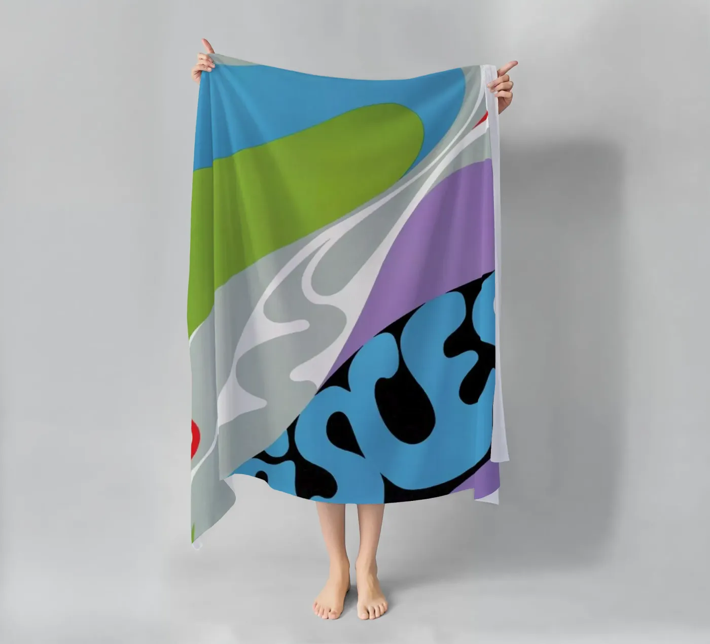 Pisces strandhanddoek van Simboli Design