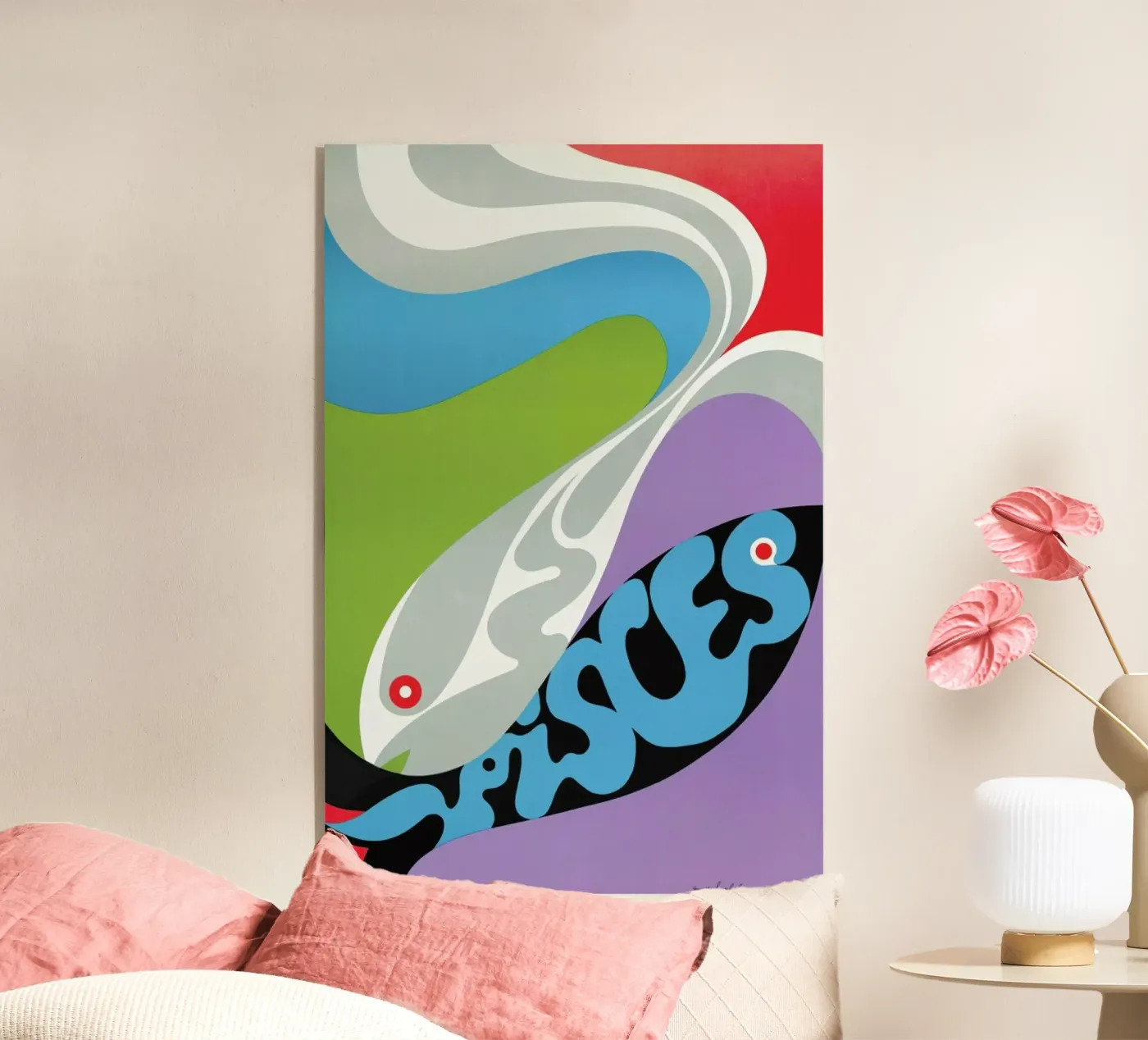 Pisces acryl van Simboli Design