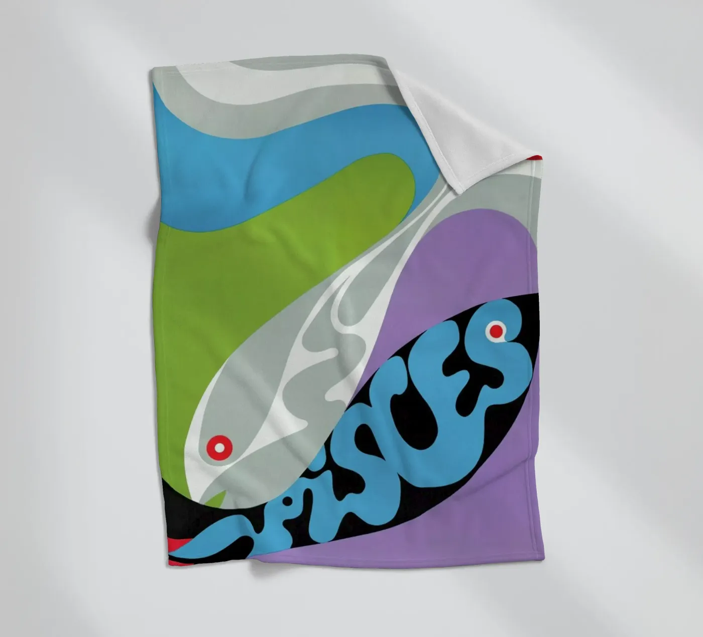 Pisces fleecedeken van Simboli Design