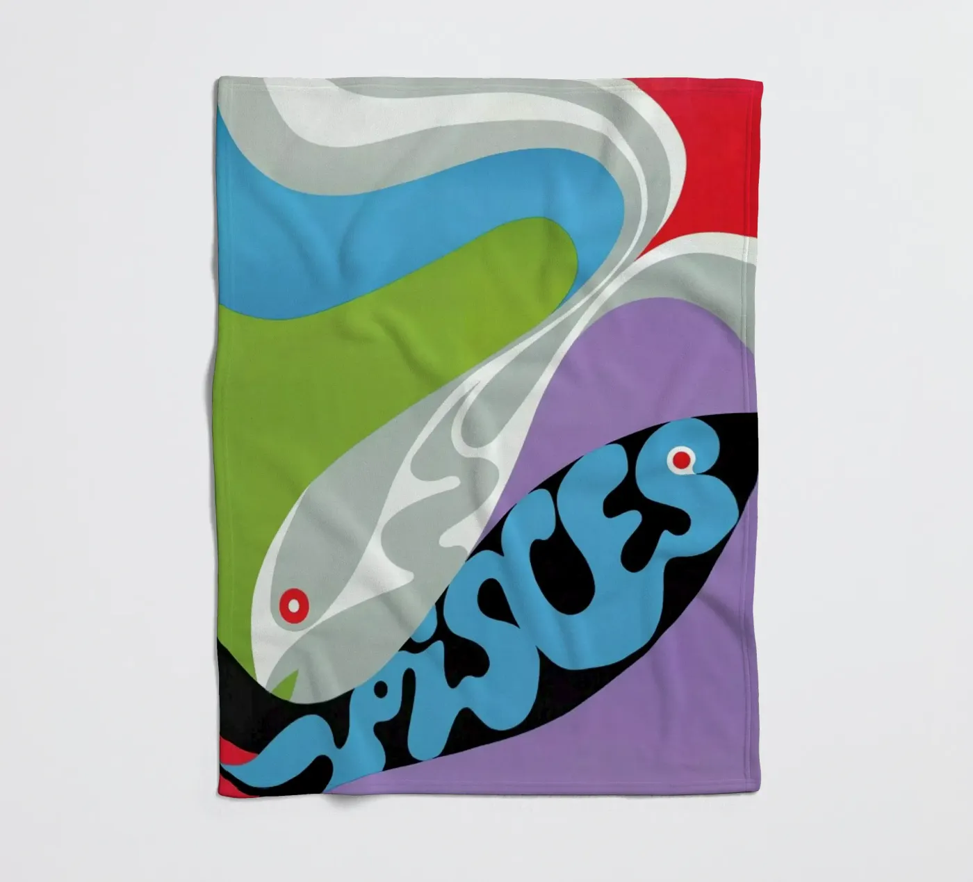 Pisces fleecedeken van Simboli Design
